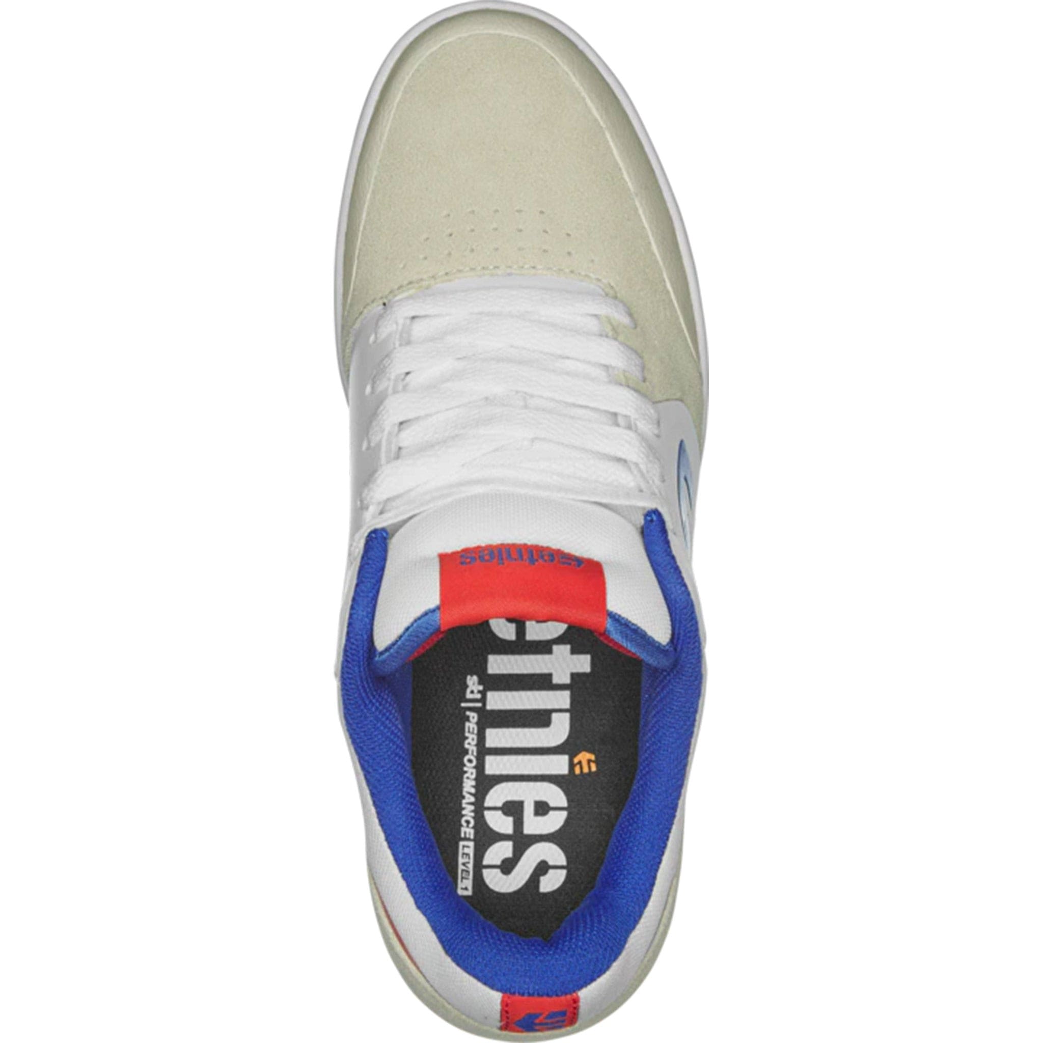 Etnies Marana Michelin Shoe White Blue Red Shoes