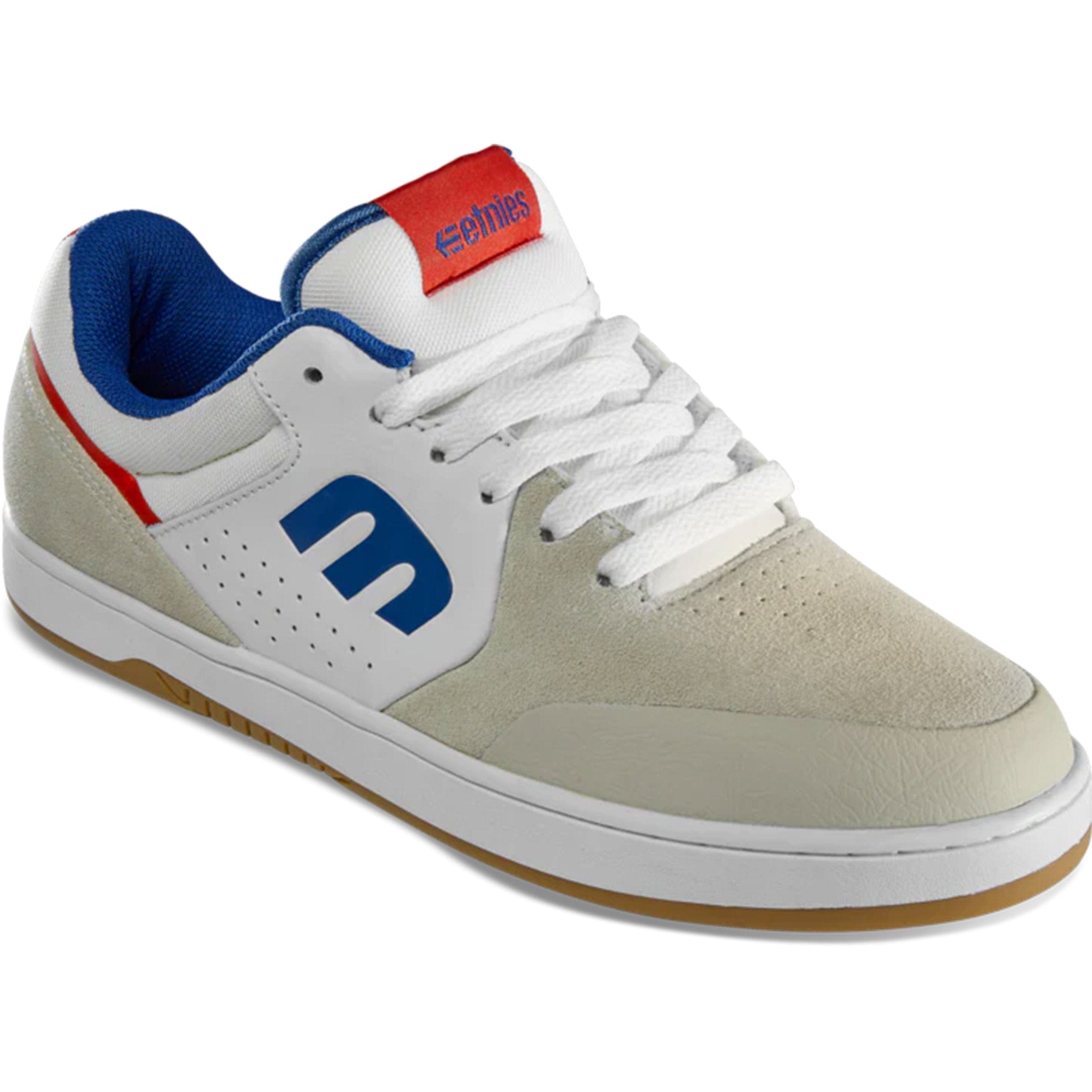 Etnies Marana Michelin Shoe White Blue Red Shoes