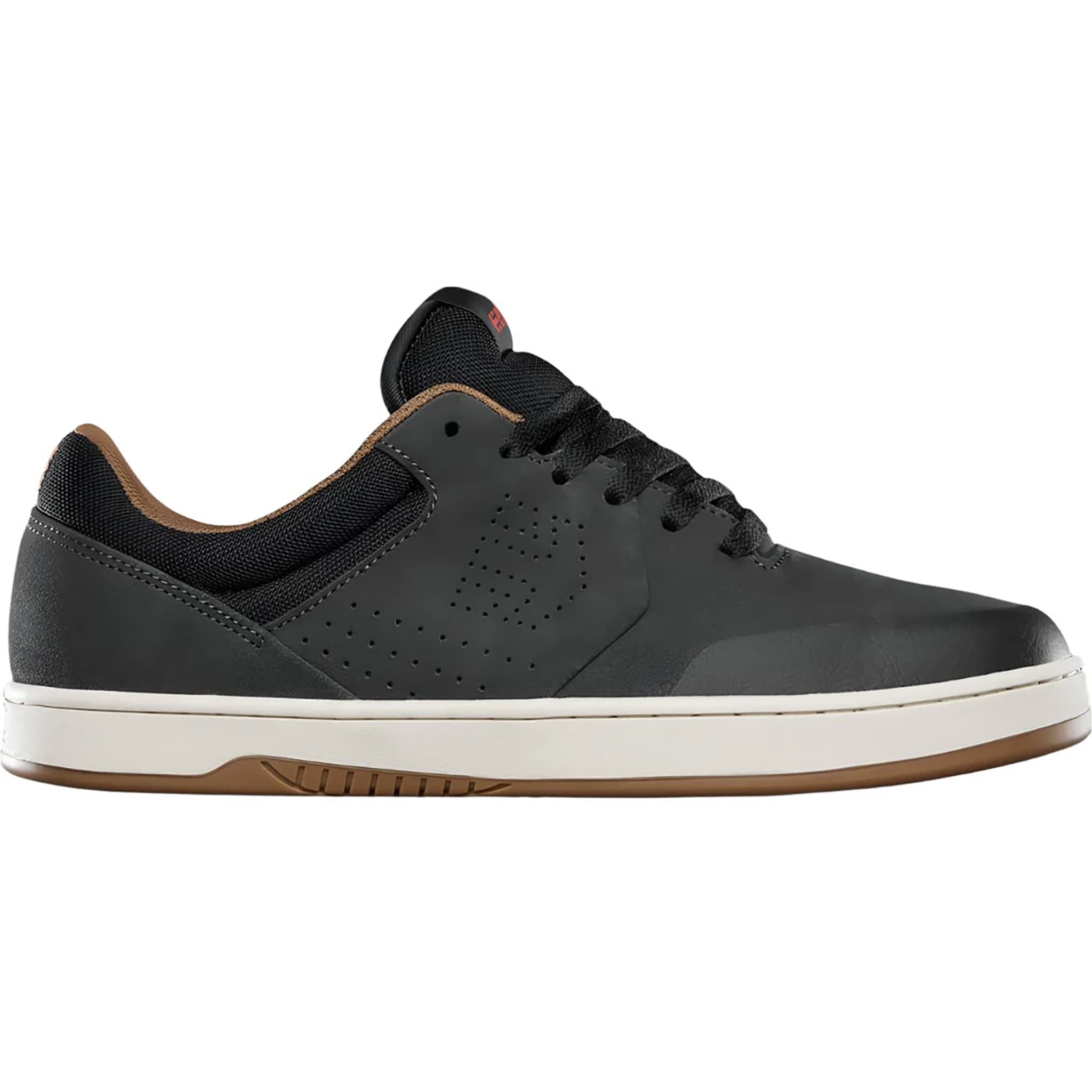 Etnies Marana Shoe Dark Grey Black Red Shoe