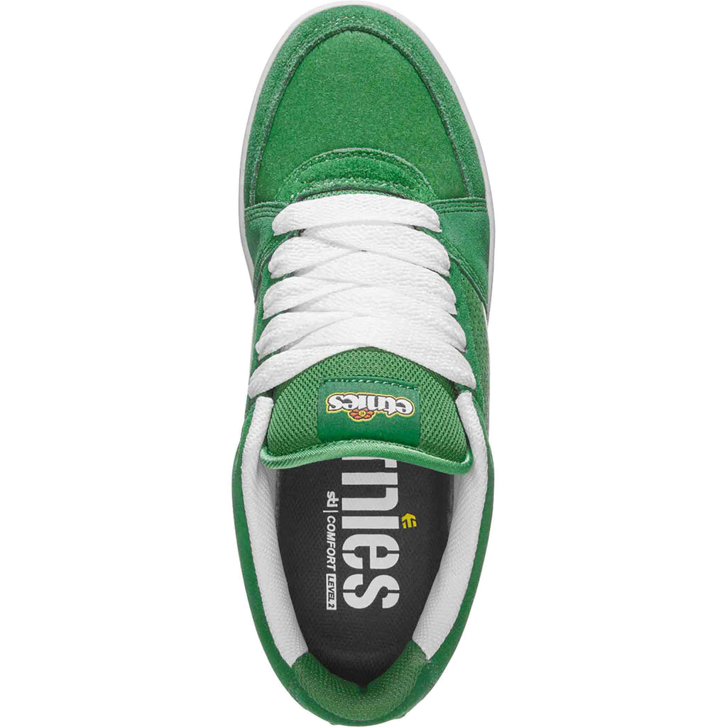 Etnies Mc Rap Green White Shoes