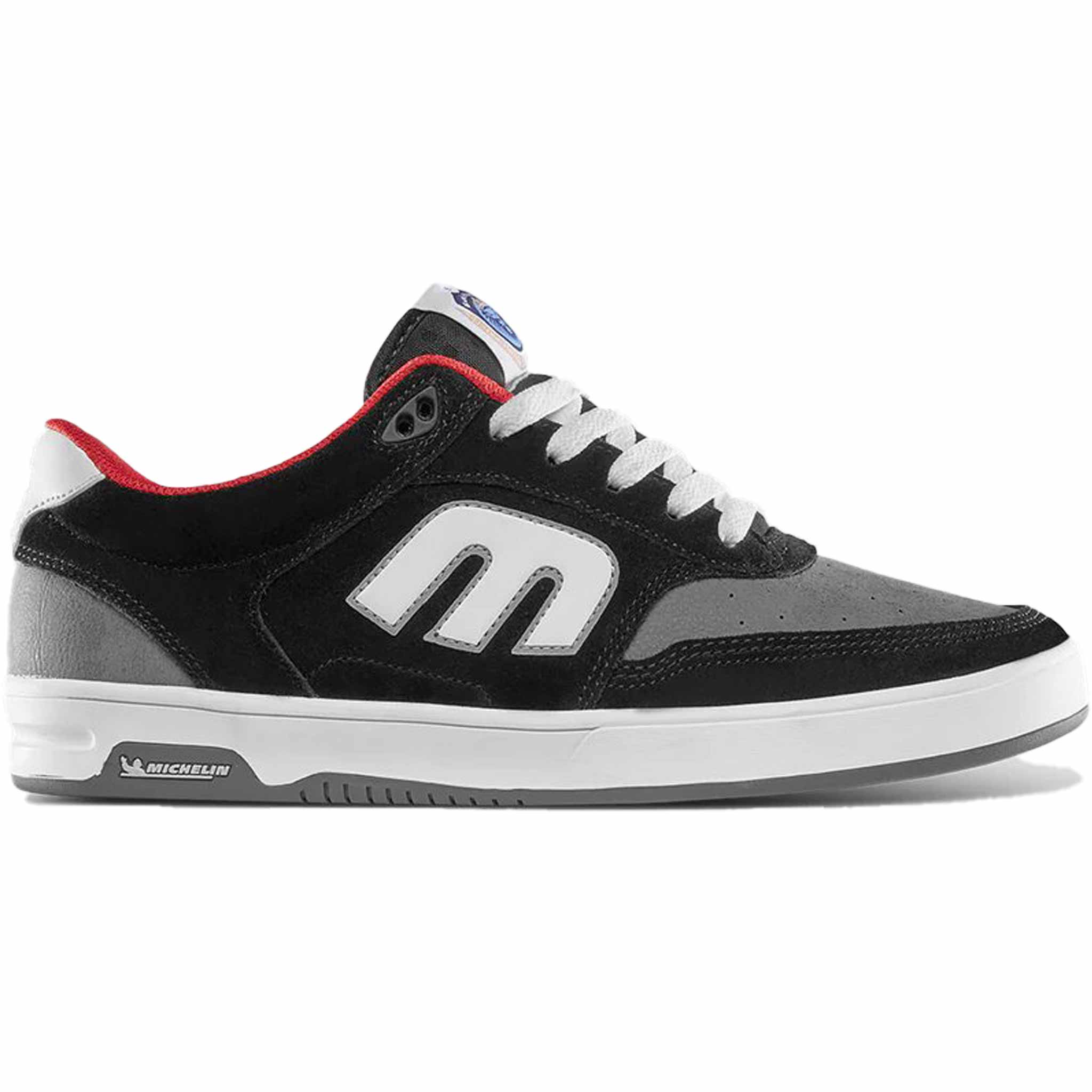 Etnies Serin Michelin Shoe Black Grey White Shoes