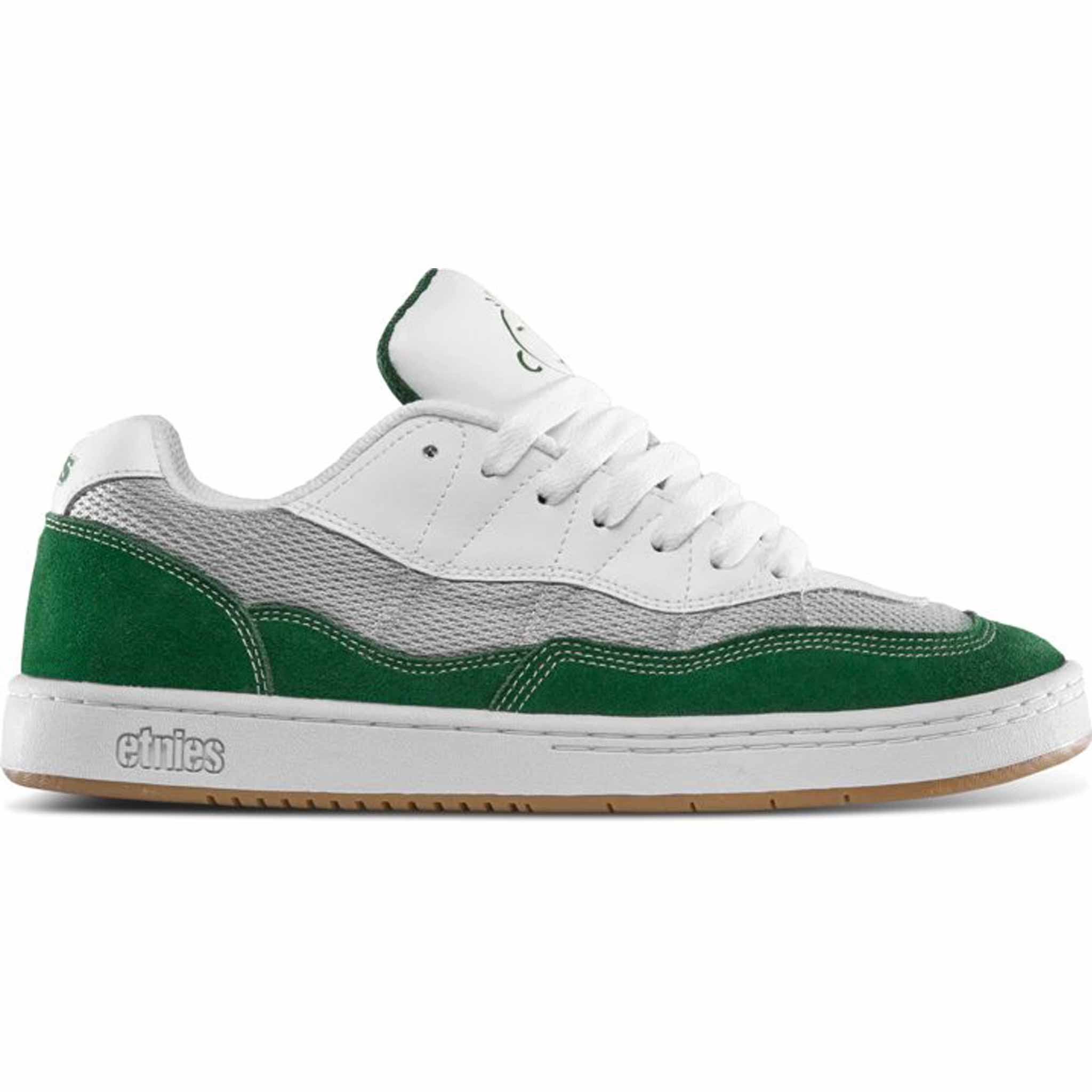 Etnies Snake Shoe Green White Grey Shoes
