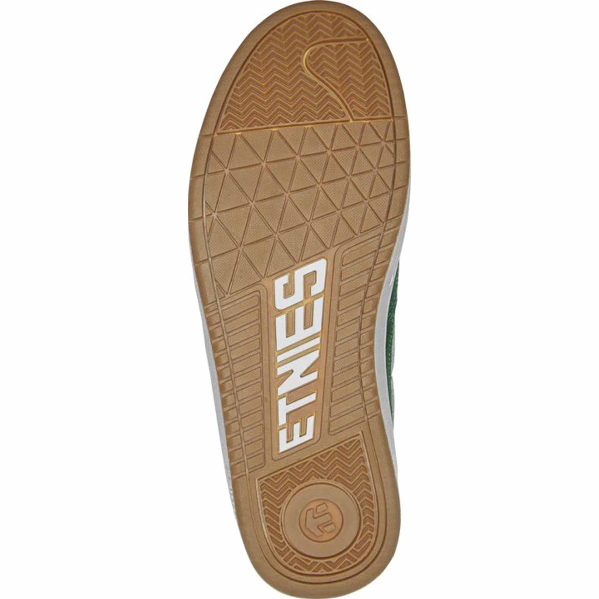 Etnies Snake Shoe Green White Grey Shoes