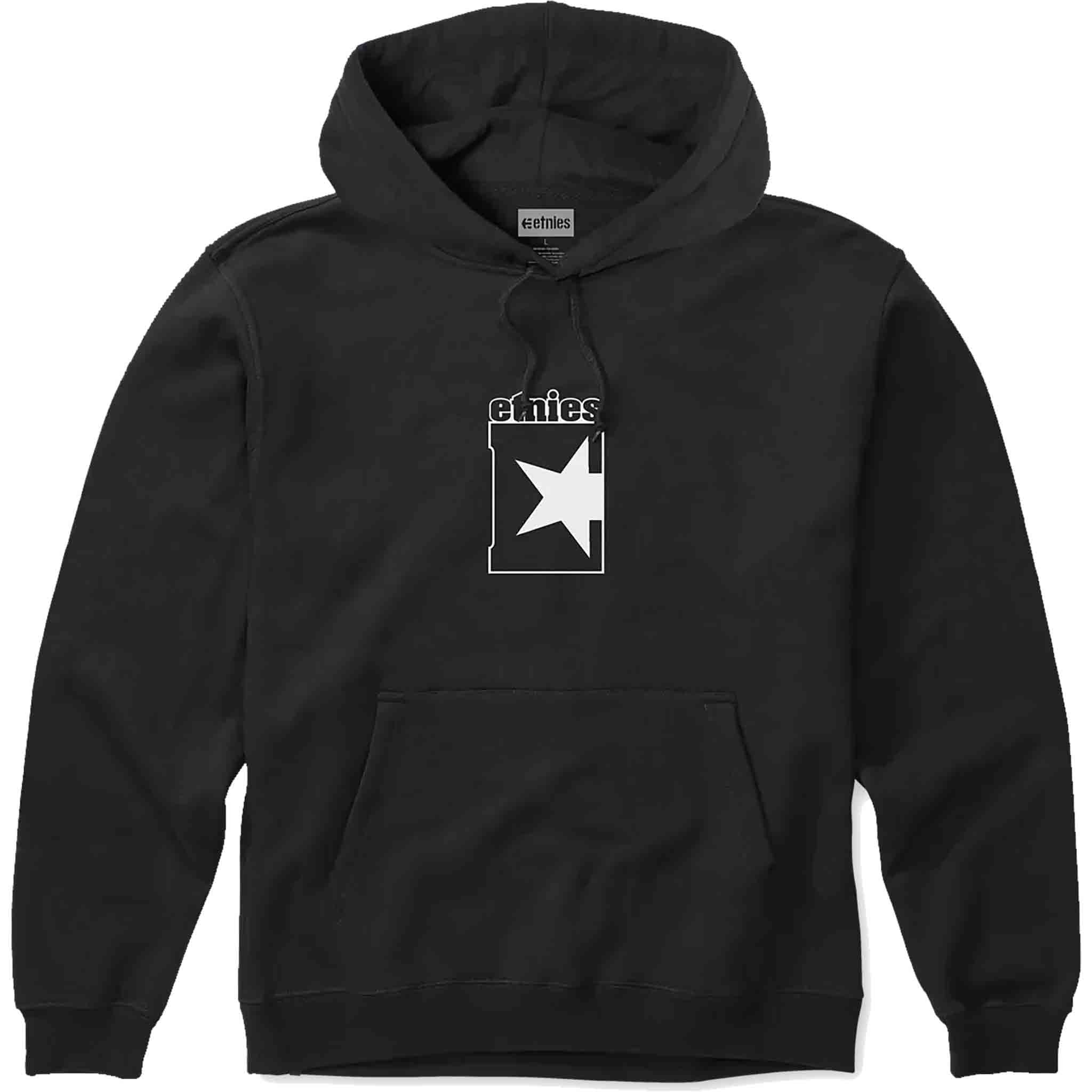 Etnies Star Hoodie Black Sweatshirts