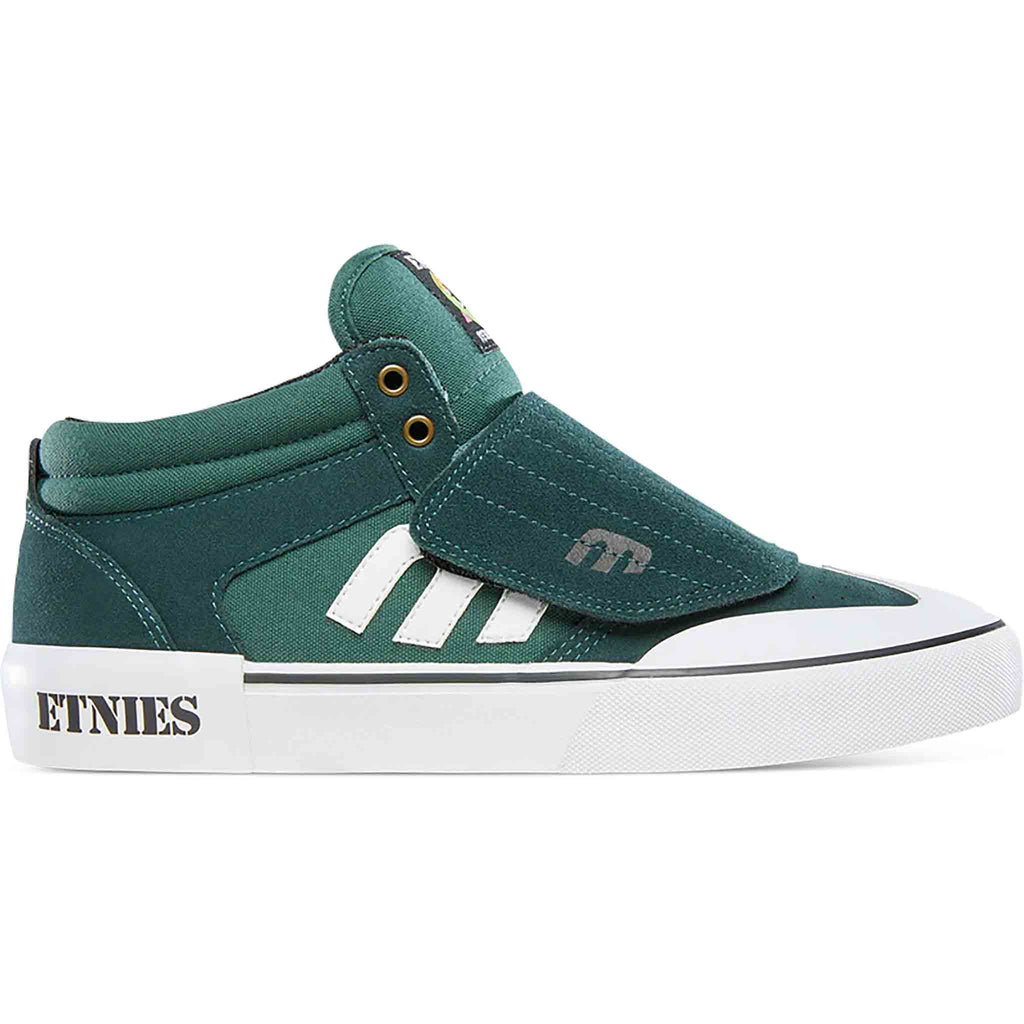 Etnies Windrow Vulc Mid Green White Shoes