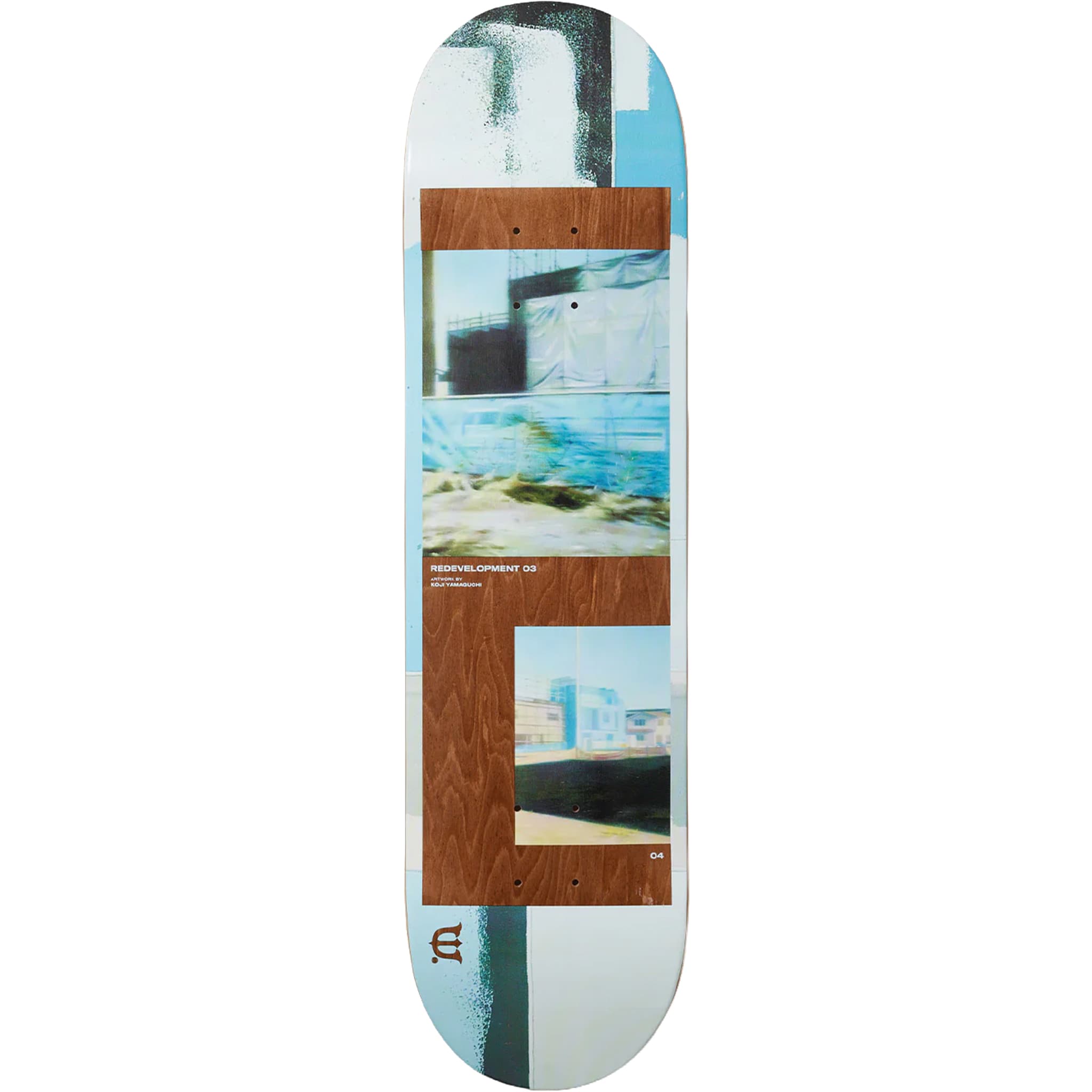 Evisen Redevelopment 03 Skateboard Deck 8.38" Skateboard