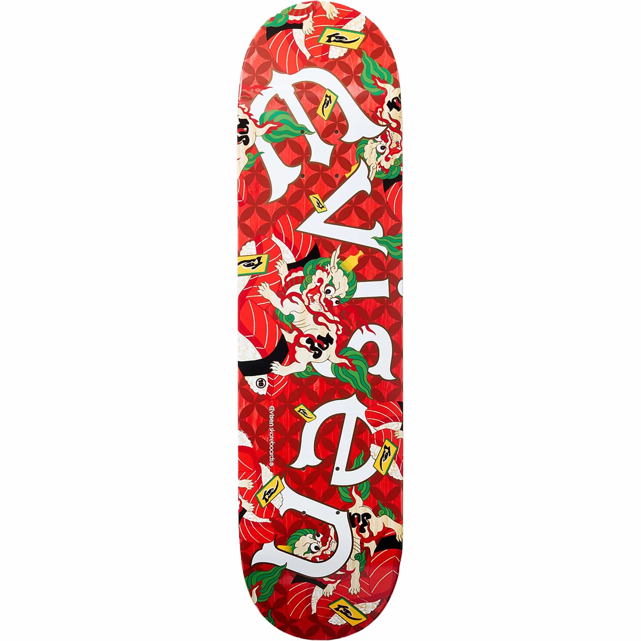 Evisen Sushi Shi Skateboard Deck 8.25" Skateboard