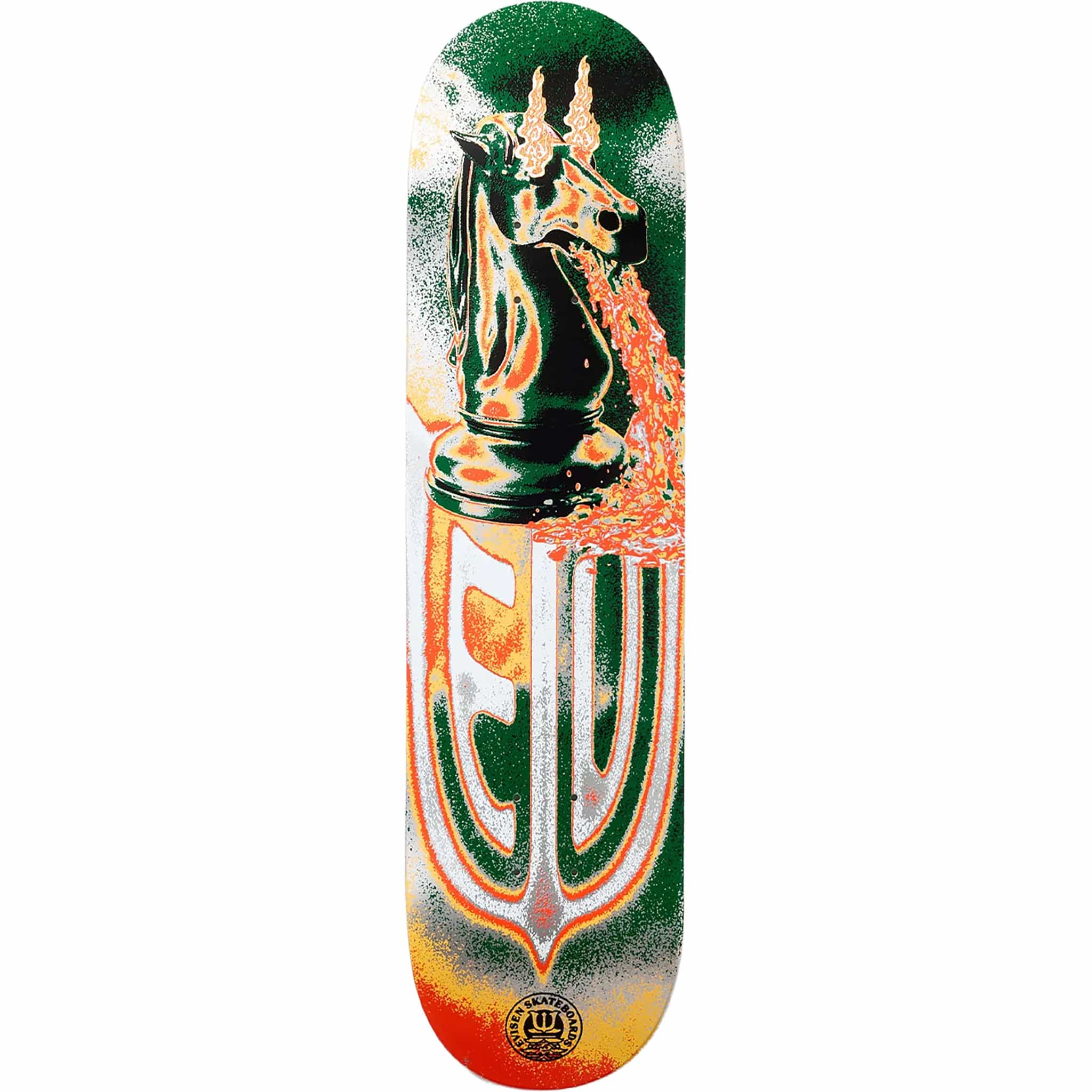 Evisen Vomit Horse Skateboard Deck 8.5" Skateboard