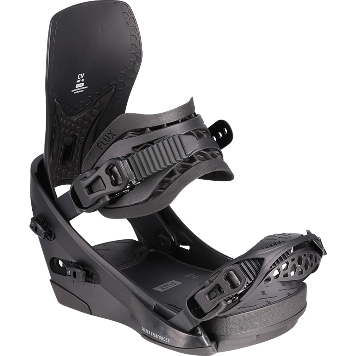 Flux CV MF-11 Snowboard Binding Black 2027 Mens Snowboard Bindings