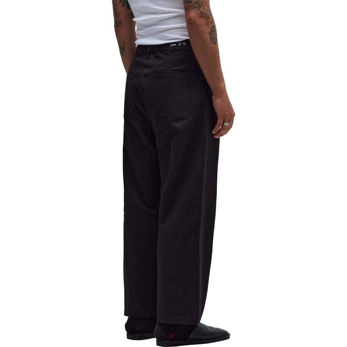 Former Anderson Twill Pant Black Pants