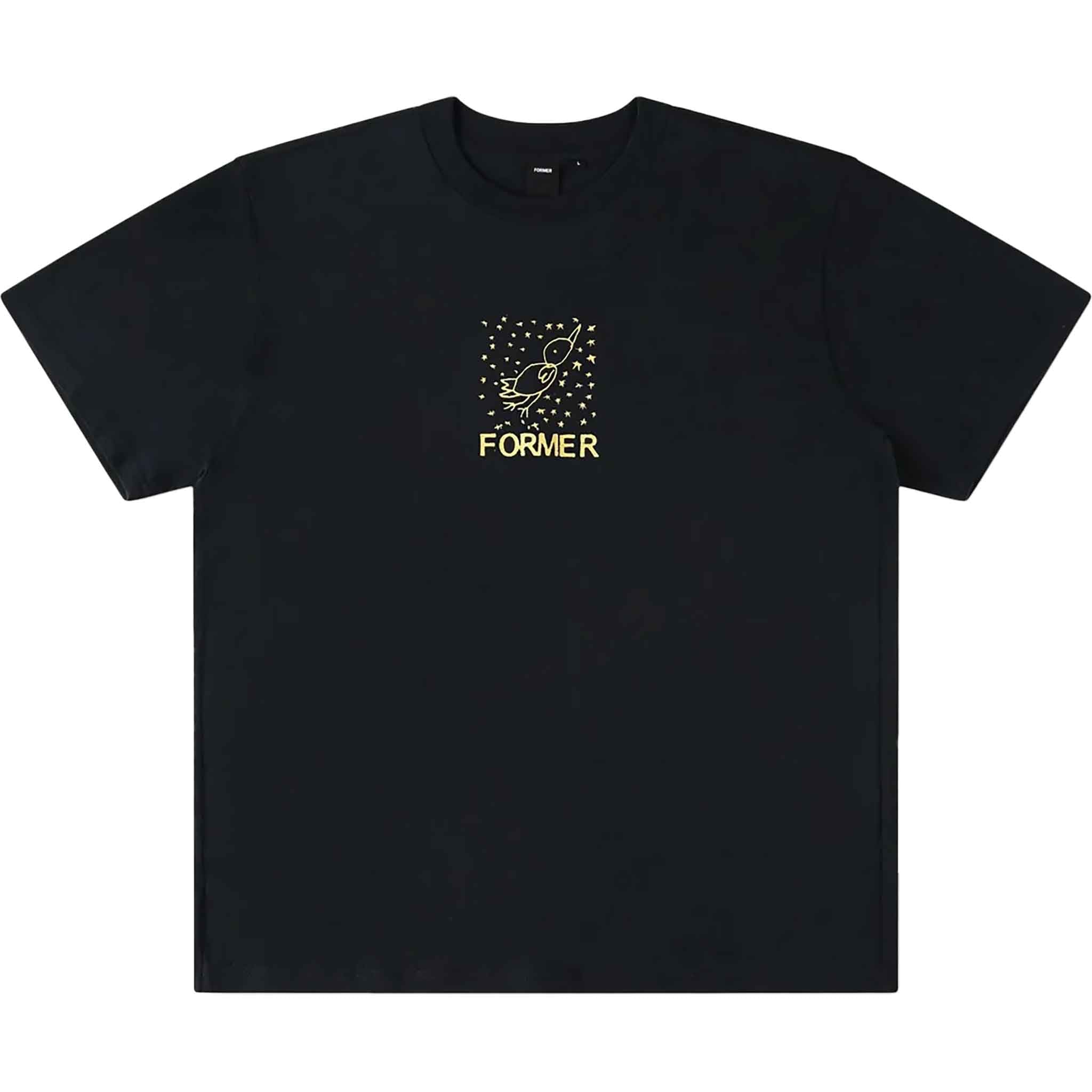 Former Free Crux Tee Black T Shirt