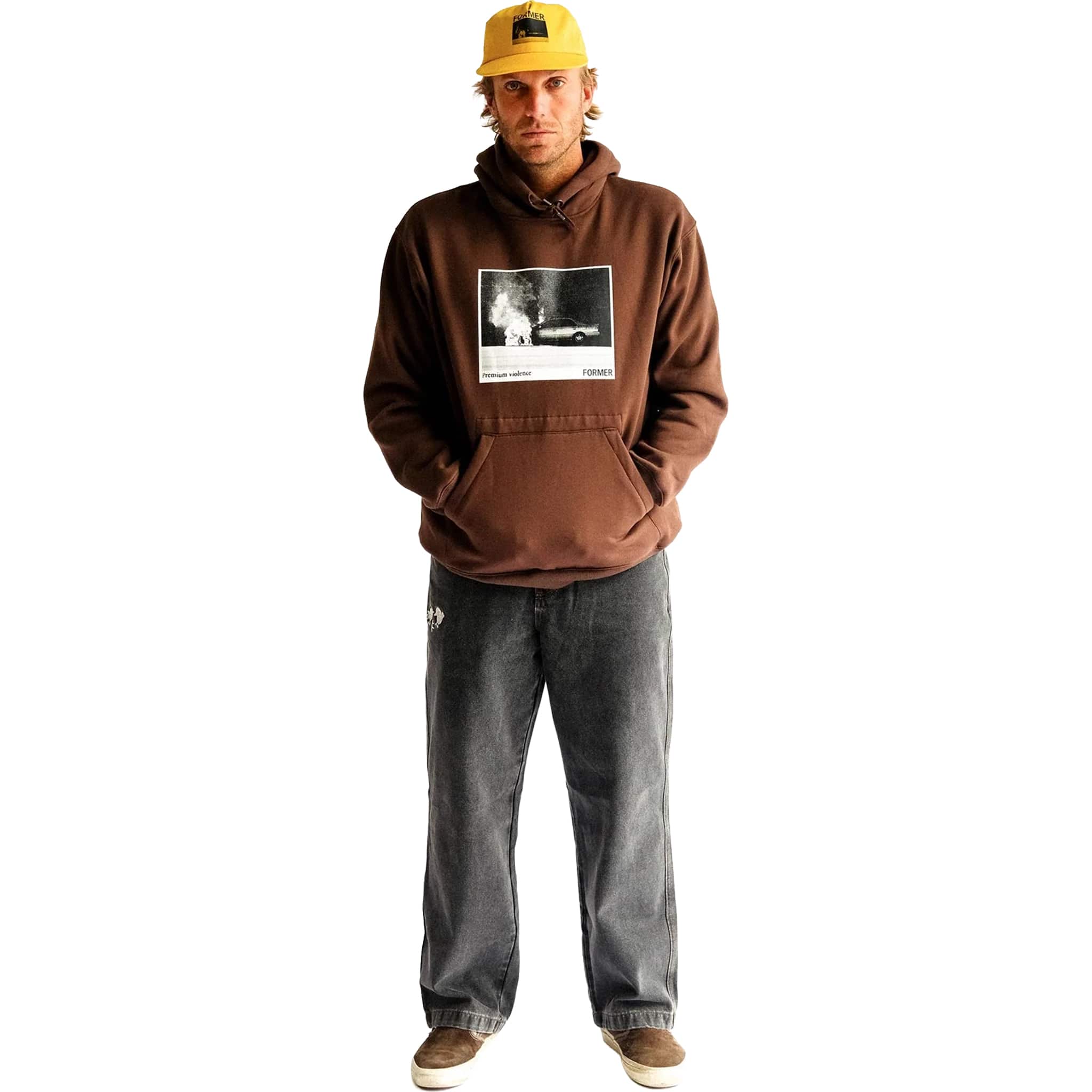 Former Ignite Hoodie Brown Sweatshirts