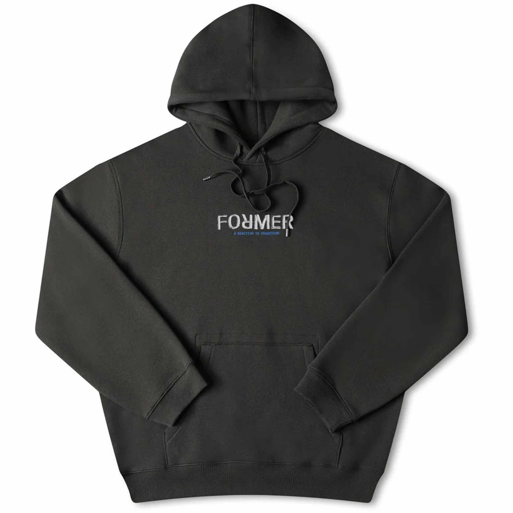 Former Legacy Reaction Hood Worn Black Sweatshirts
