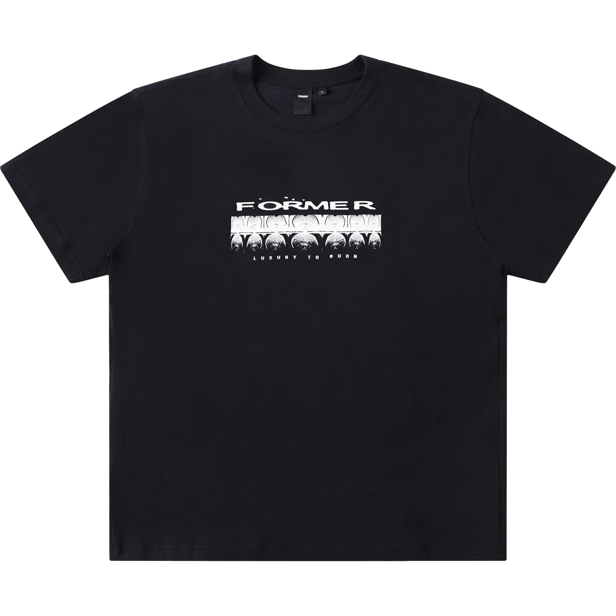 Former Quaver Tee Washed Black T Shirt