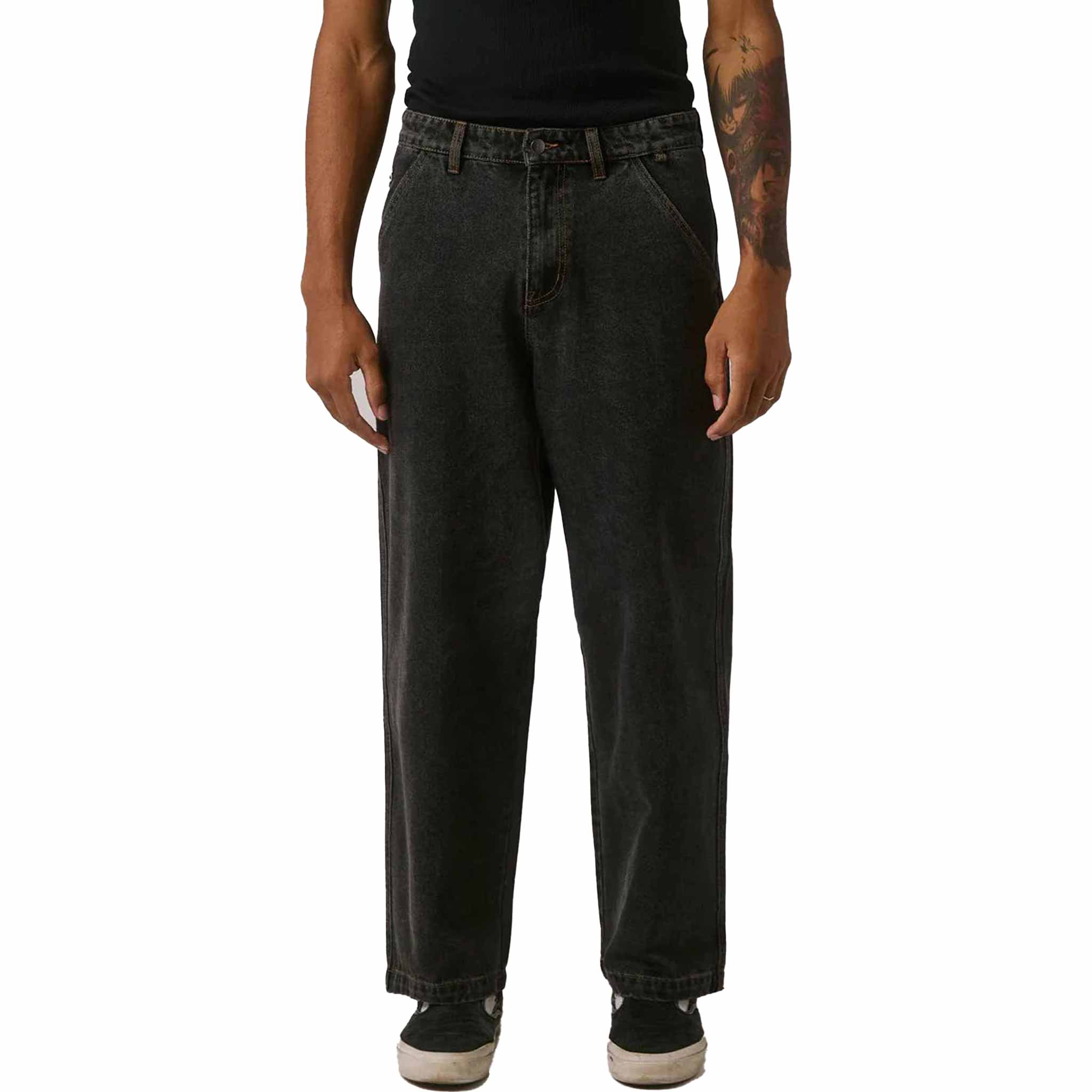 Former Reynolds Denim Pant Washed Black Pants