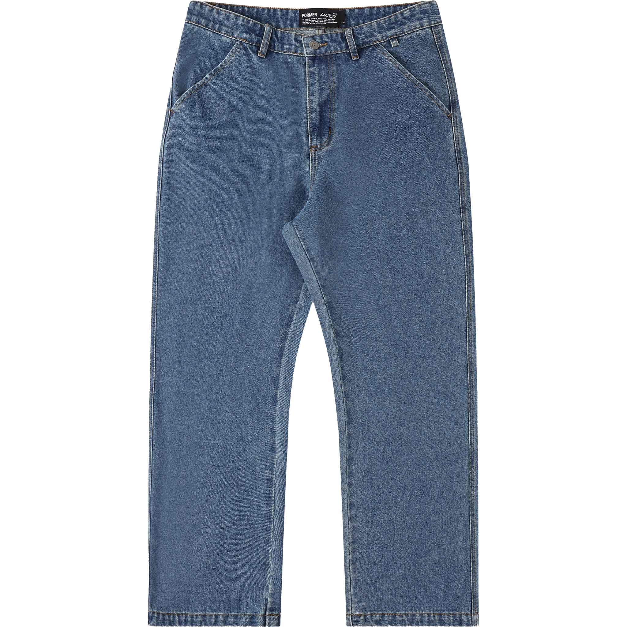 Former Reynolds Flatline Denim Pant Dark Blue Pants