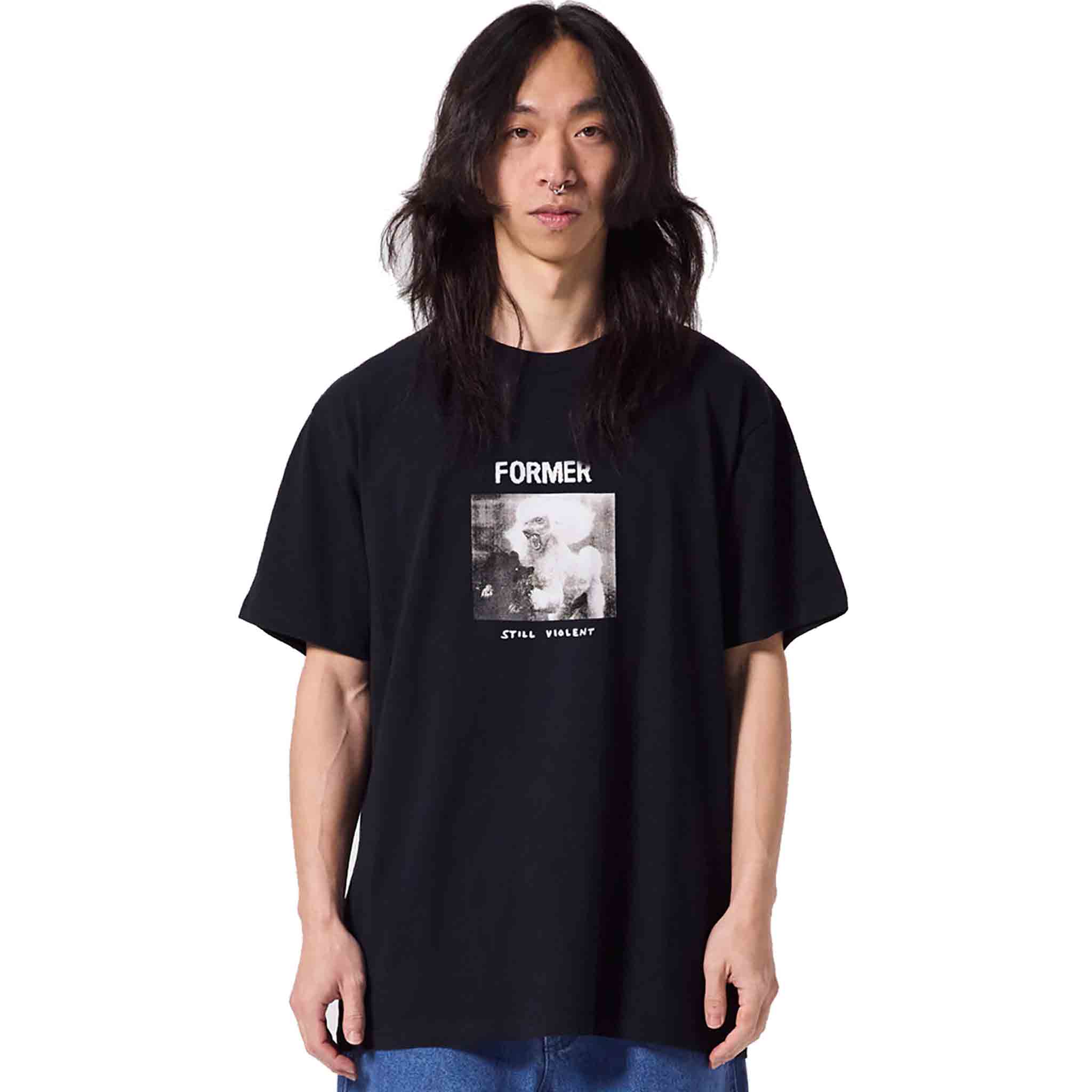 Former War Poodle Tee Black T Shirt