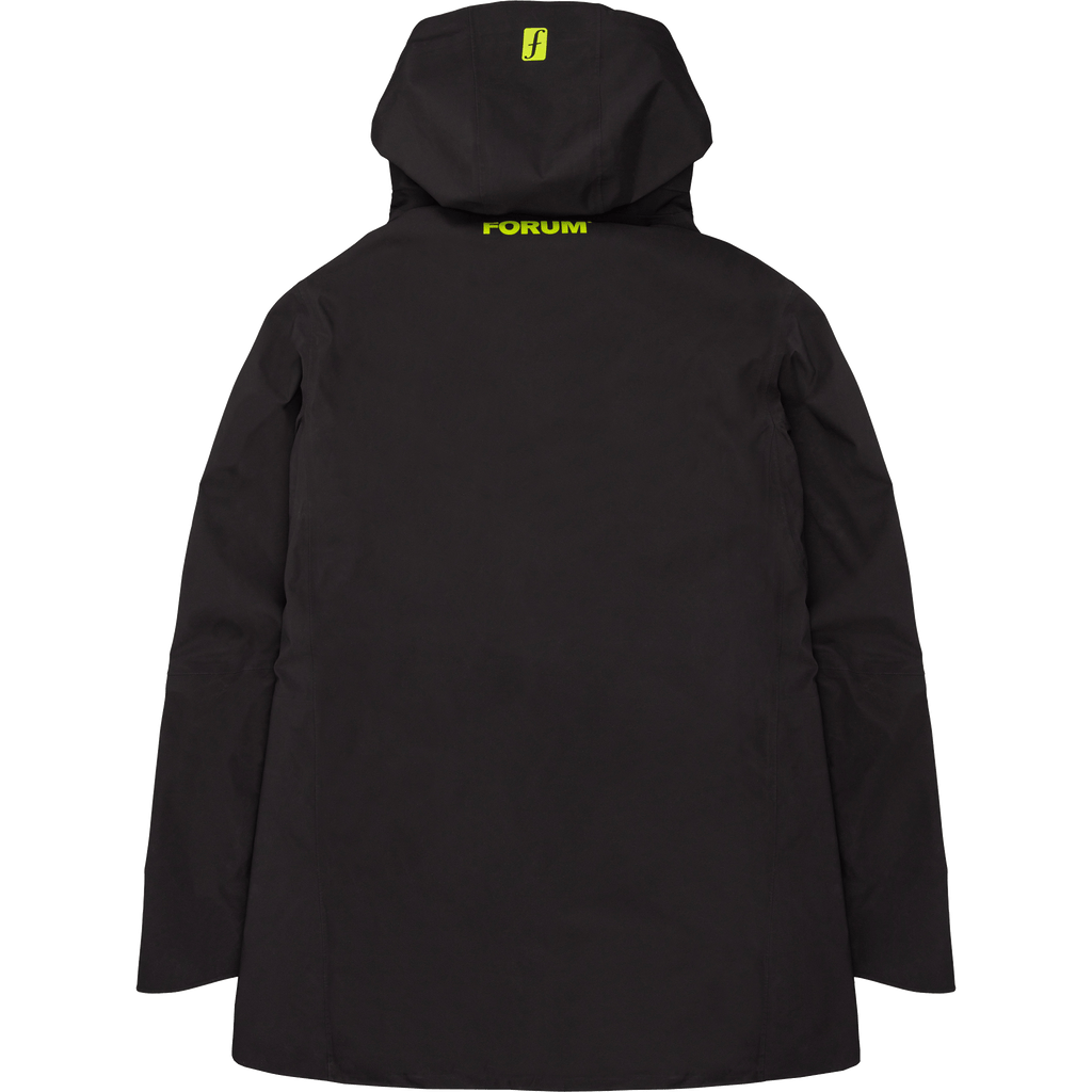 Forum 3 Layer All Mountain Jacket Black Mens Snowboard Coat