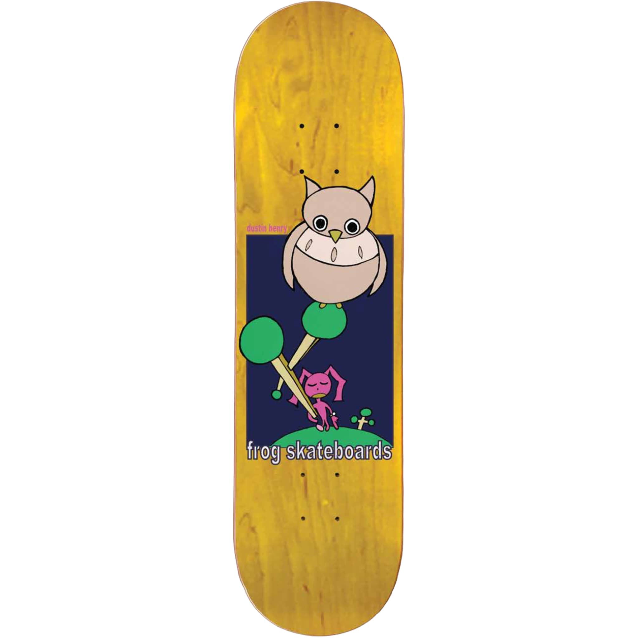 Frog Wise One Dustin Henry Skateboard Deck 8.5" Skateboard