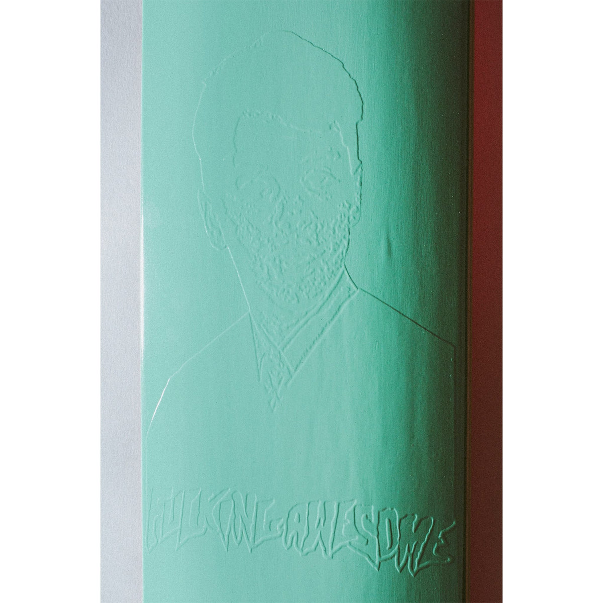 Fucking Awesome Gino Ianucci Embossed Photo Skateboard Deck 8" Skateboard
