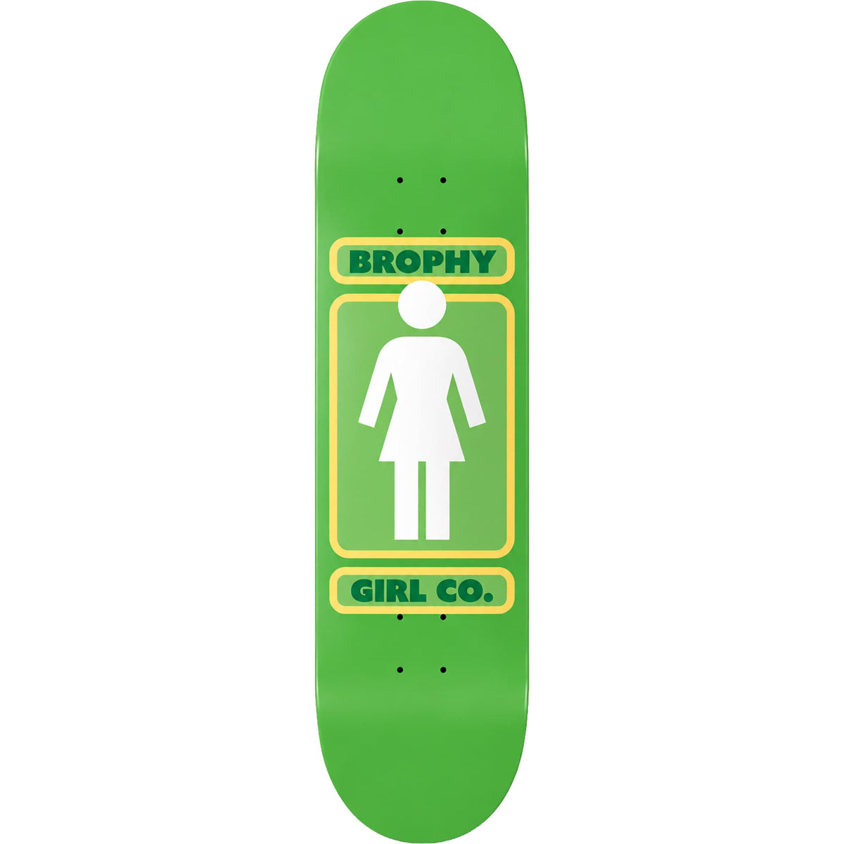 Girl Brophy 93 Til Glow Sticks Skateboard Deck 8.5" Skateboard