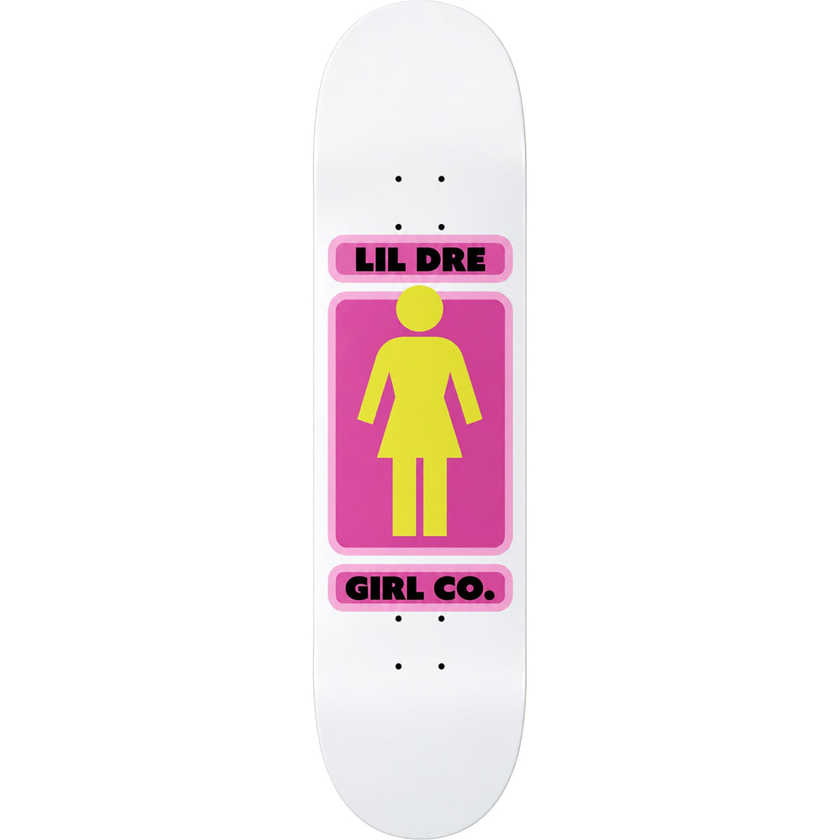 Girl Lil Dre 93 Til Glow Sticks Skateboard Deck 8.25" Skateboard