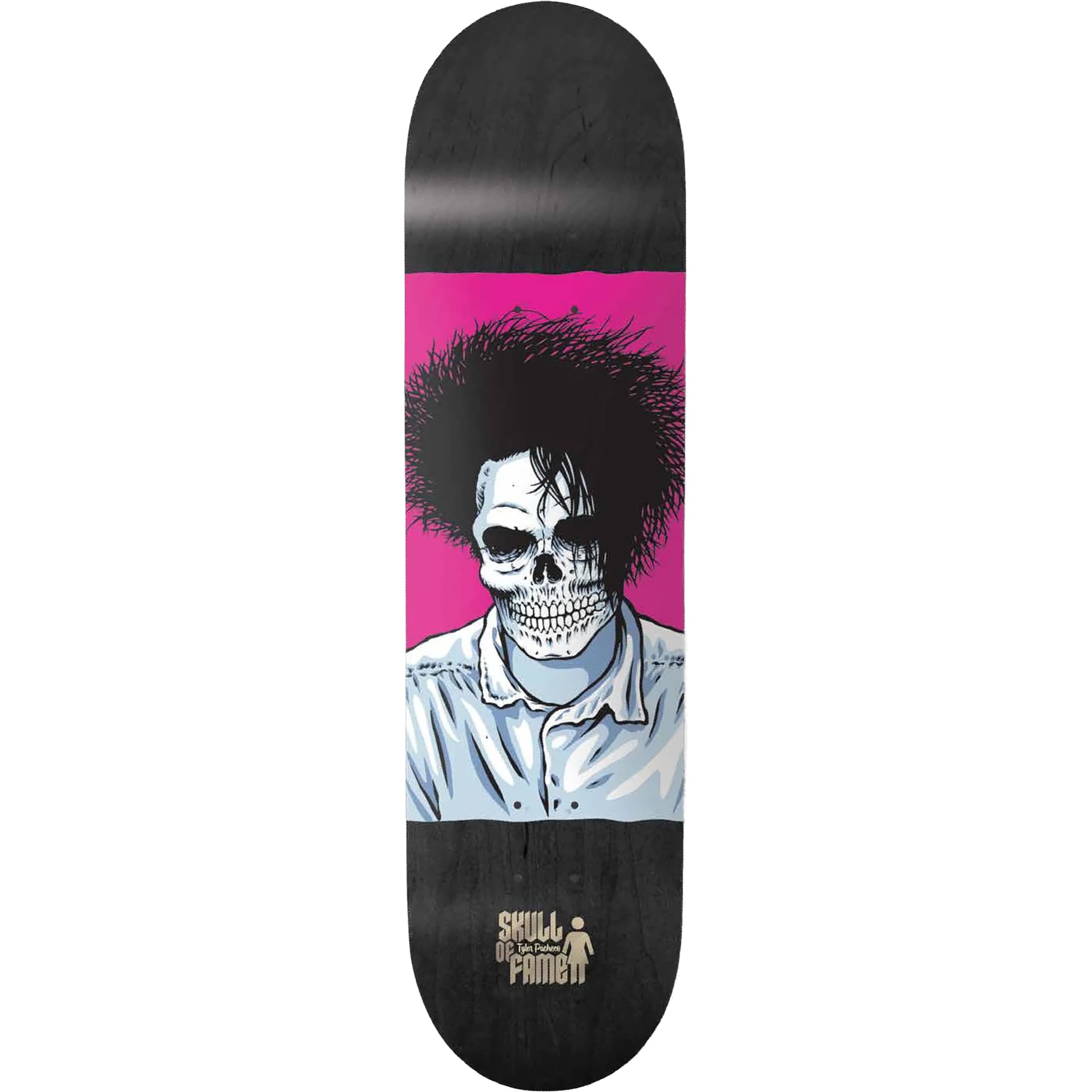 Girl Pacheco Skull Of Fame Skateboard Deck 8.375" Skateboard