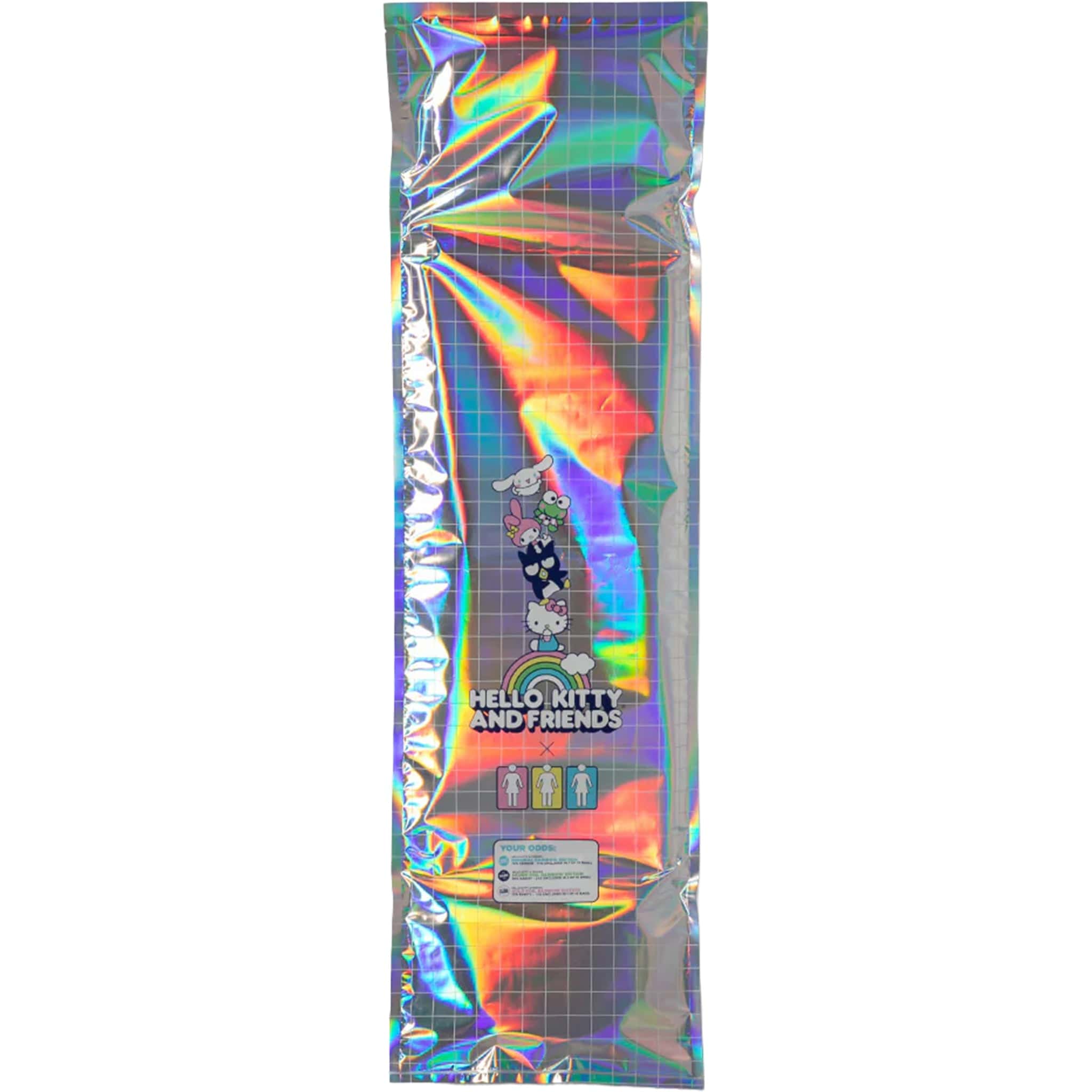 Girl X Hello Kitty & Friends Carroll Rainbow Blind Bag Skateboard Deck 8.5" Skateboard