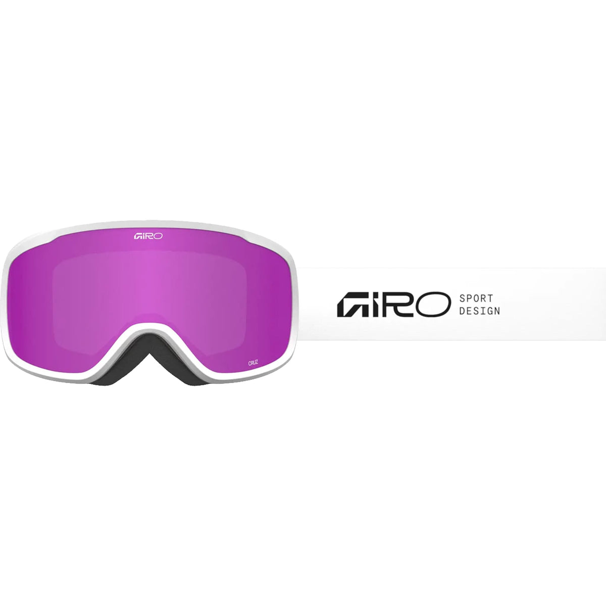 Giro Cruz Snow Goggle White Amber Pink 2027 Goggles