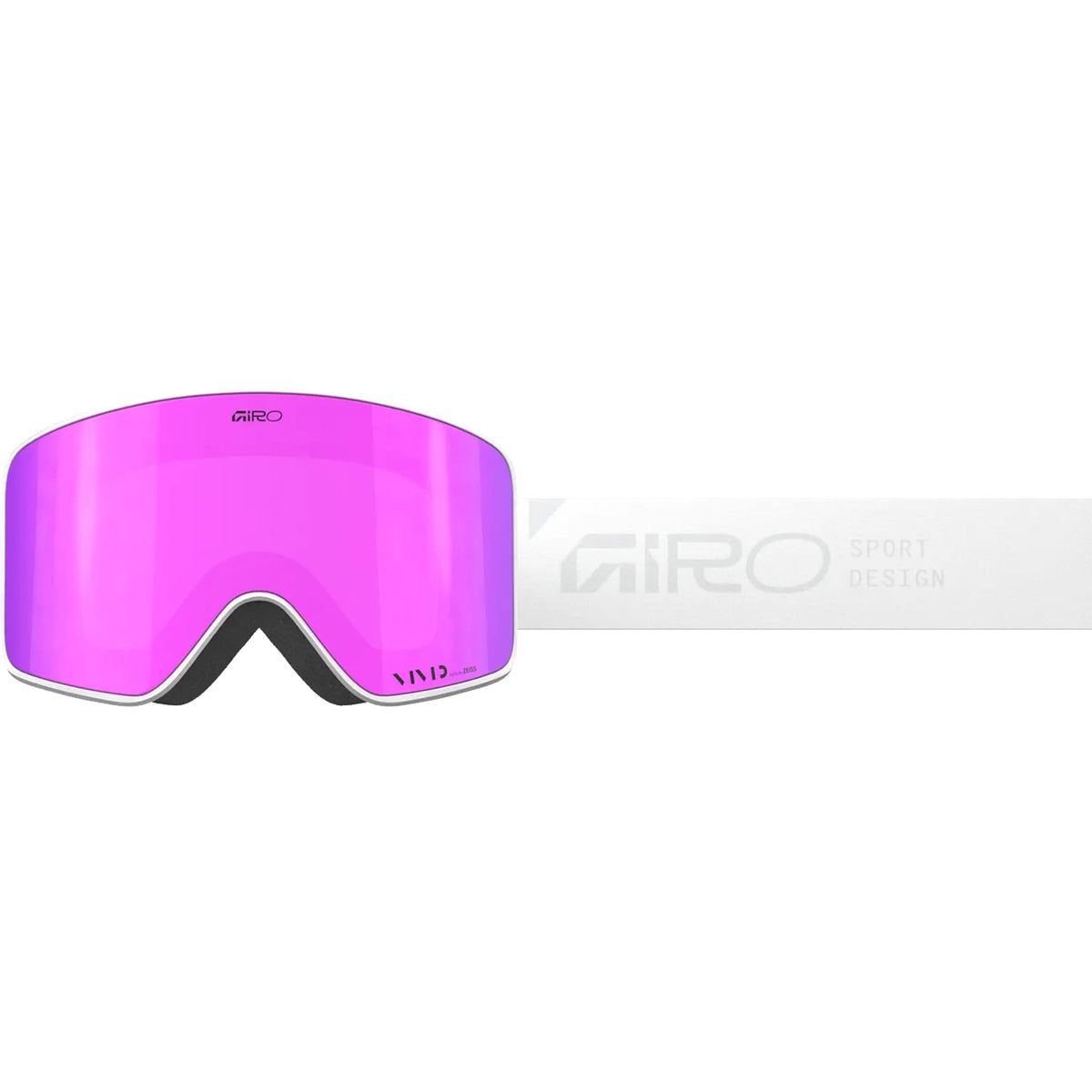 Giro Method Snow Goggle White Stacked Vivid Pink 2027 Goggles