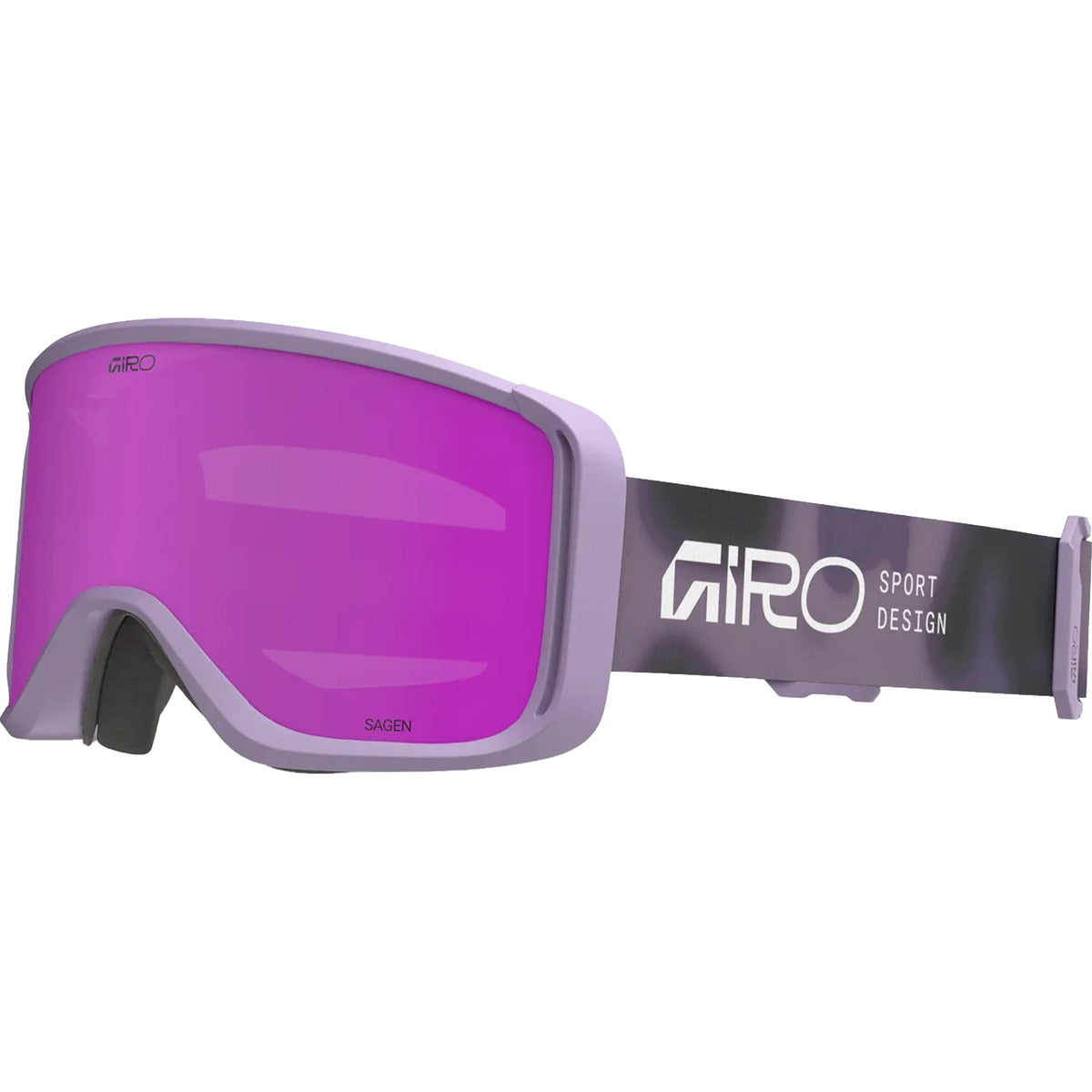 Giro Sagen Snow Goggle Lavender Amber Pink 2027 Goggles