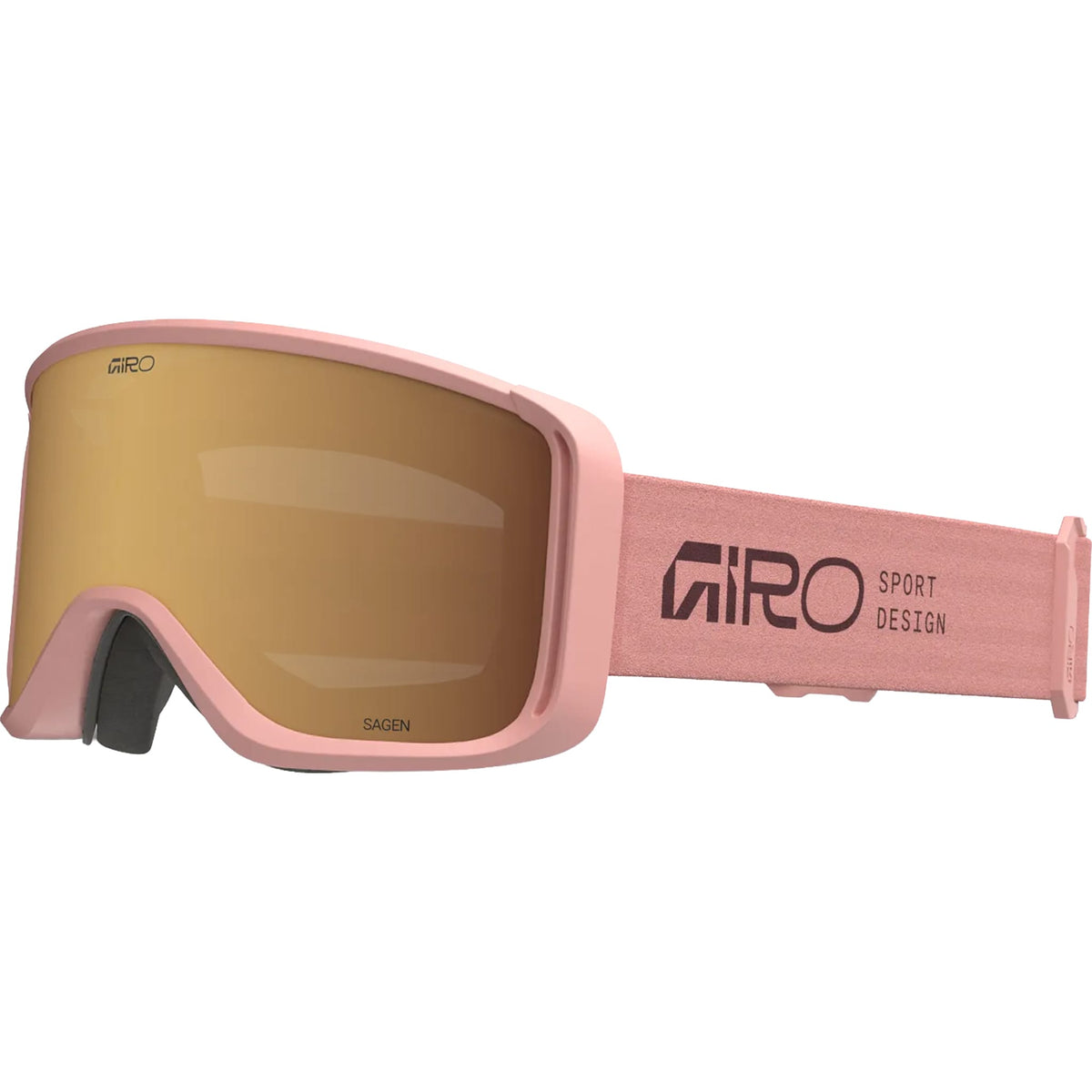 Giro Sagen Snow Goggle Petal Amber Gold 2027 Goggles