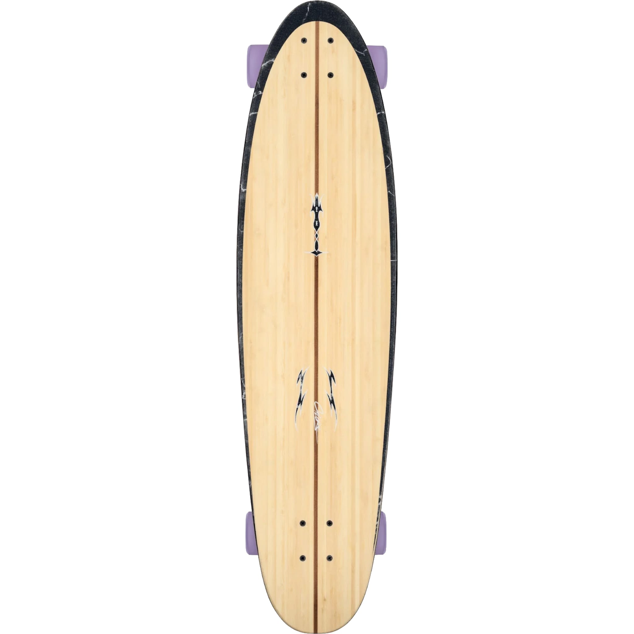 Globe Archer Classic Longboard Complete Bamboo Purple 38" Longboard Complete
