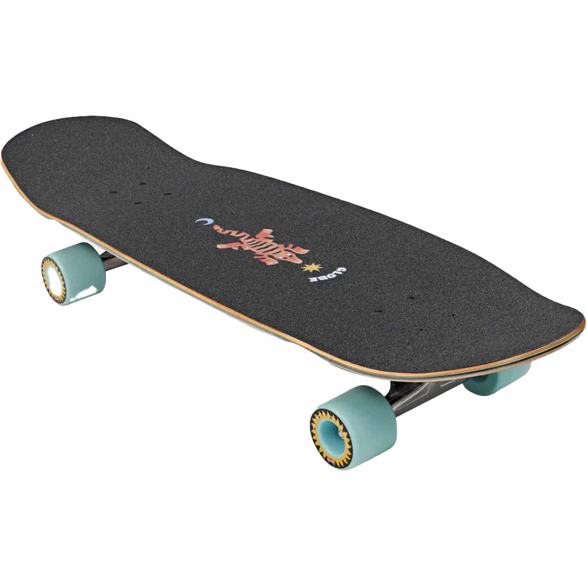 Globe Big Bad Bruiser Lotus 33" Cruiser Complete Longboard Complete