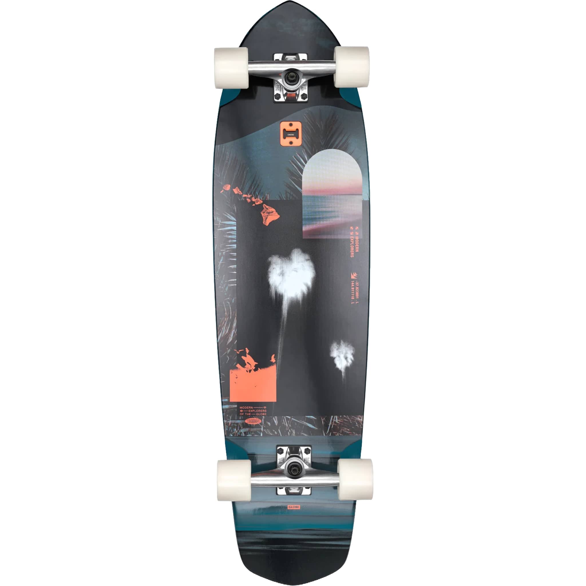 Globe Blazer Xl Longboard Complete Twilight Expedition 36" Longboard Complete