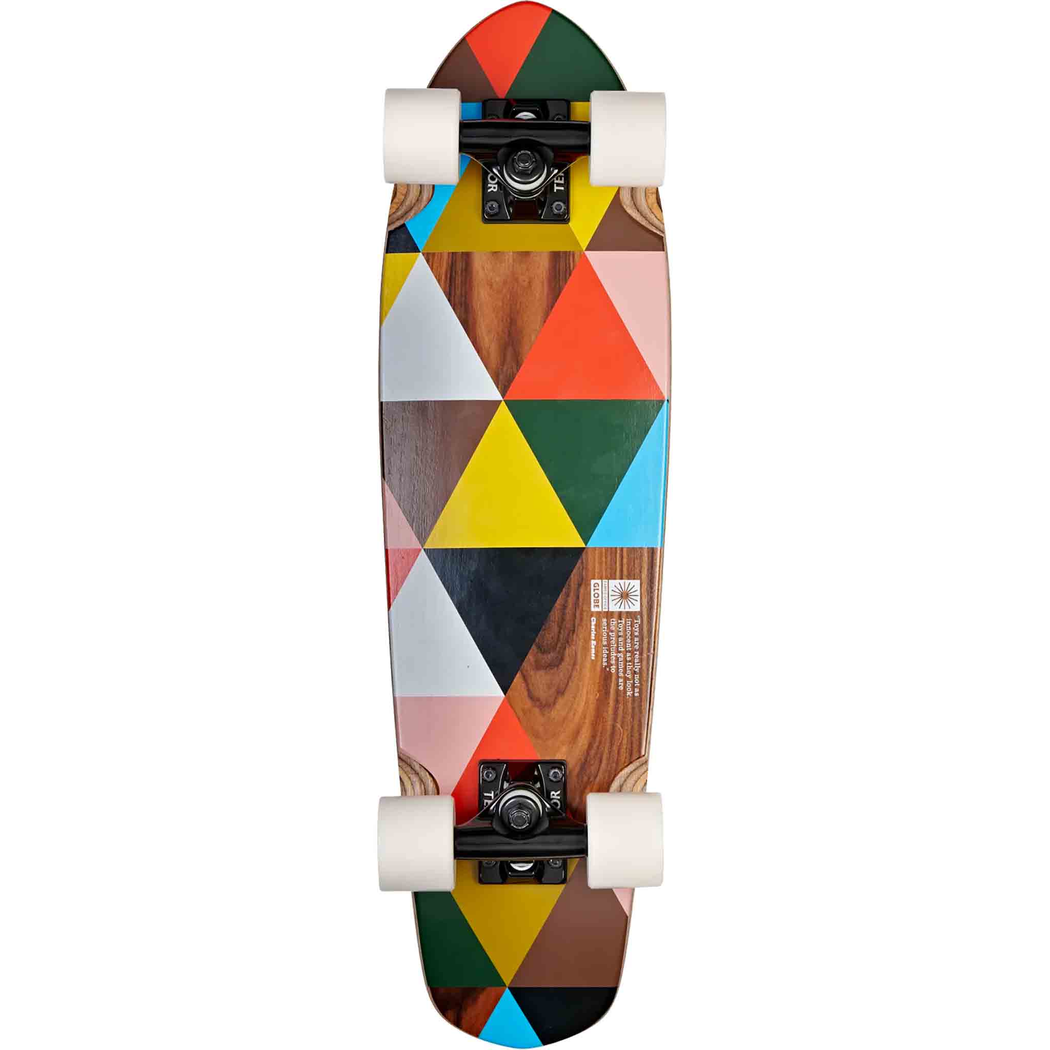 Globe Eames/Play 26" Cruiser Complete Longboard Complete