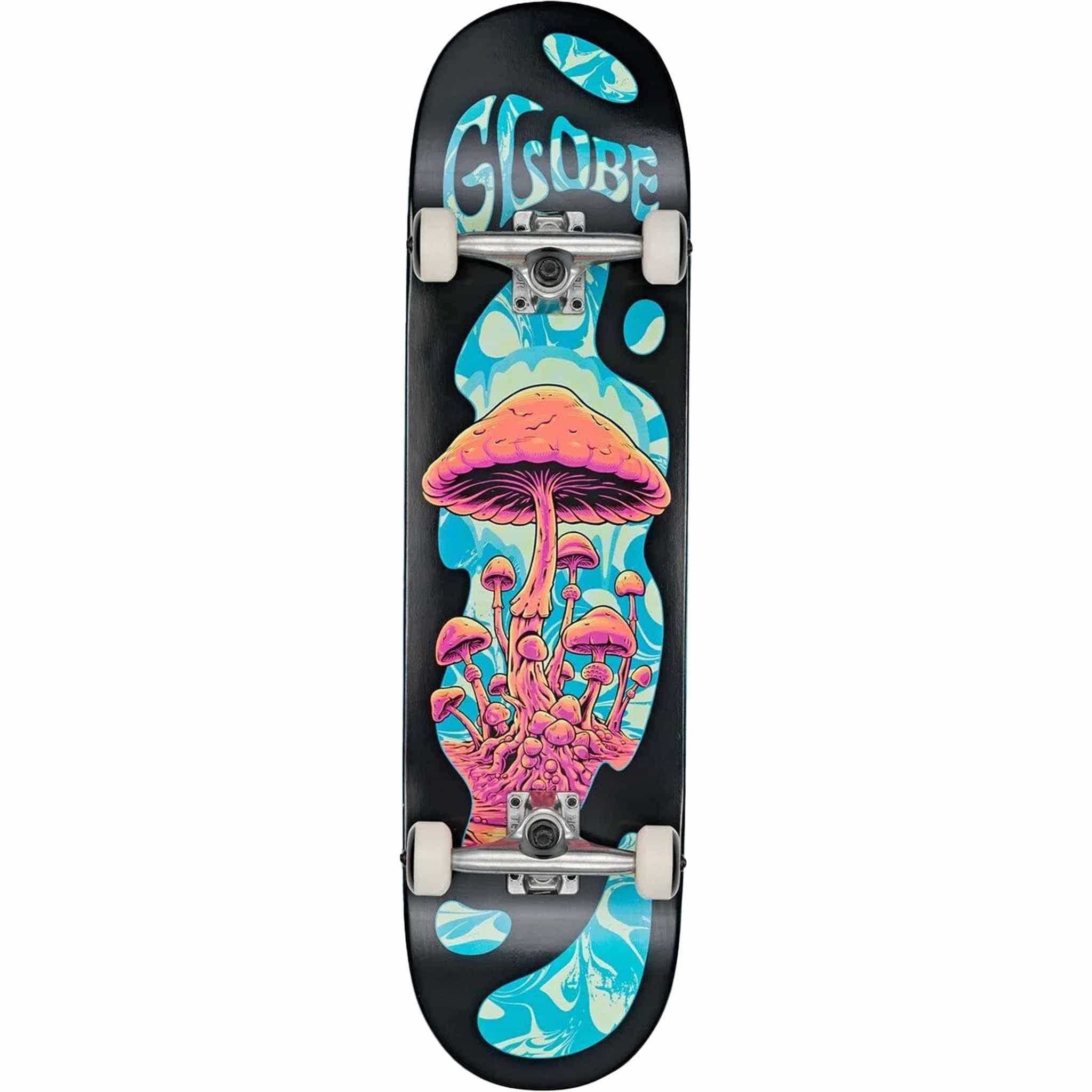 Globe G1 Mind Expansion Black Green 8.25" Skateboard Complete Skateboard Complete