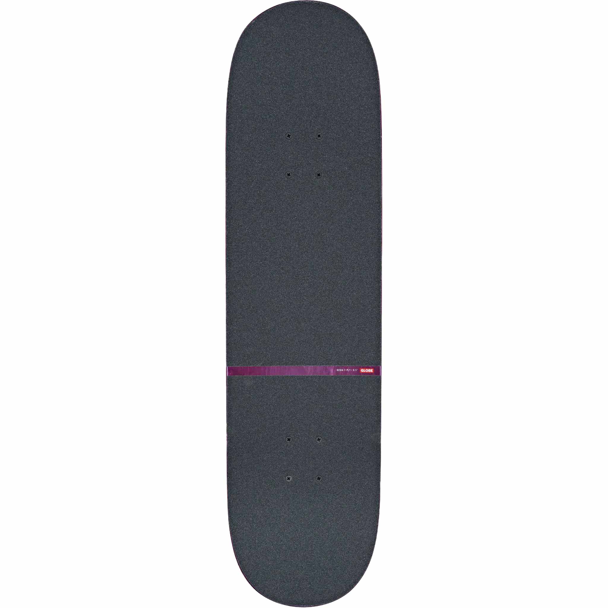 Globe G1 Mind Expansion Off White Purple 8.5" Skateboard Complete Skateboard Complete