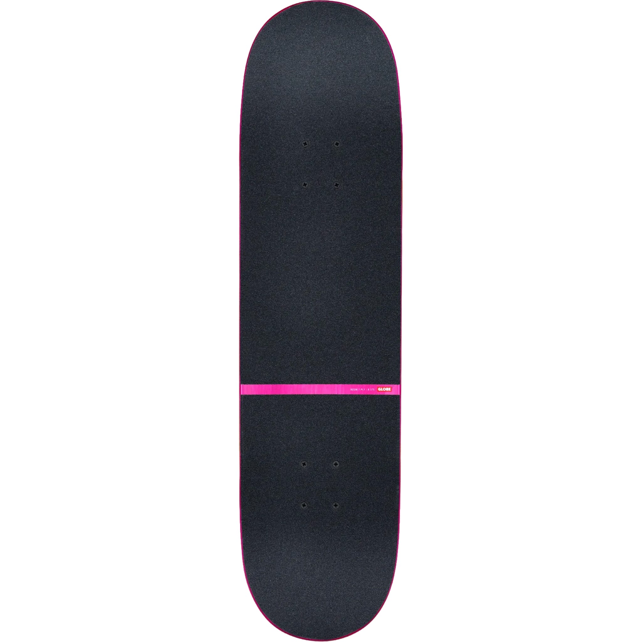 Globe G1 Where To Next Skateboard Complete Black Maple Recon 8.375" Skateboard Complete