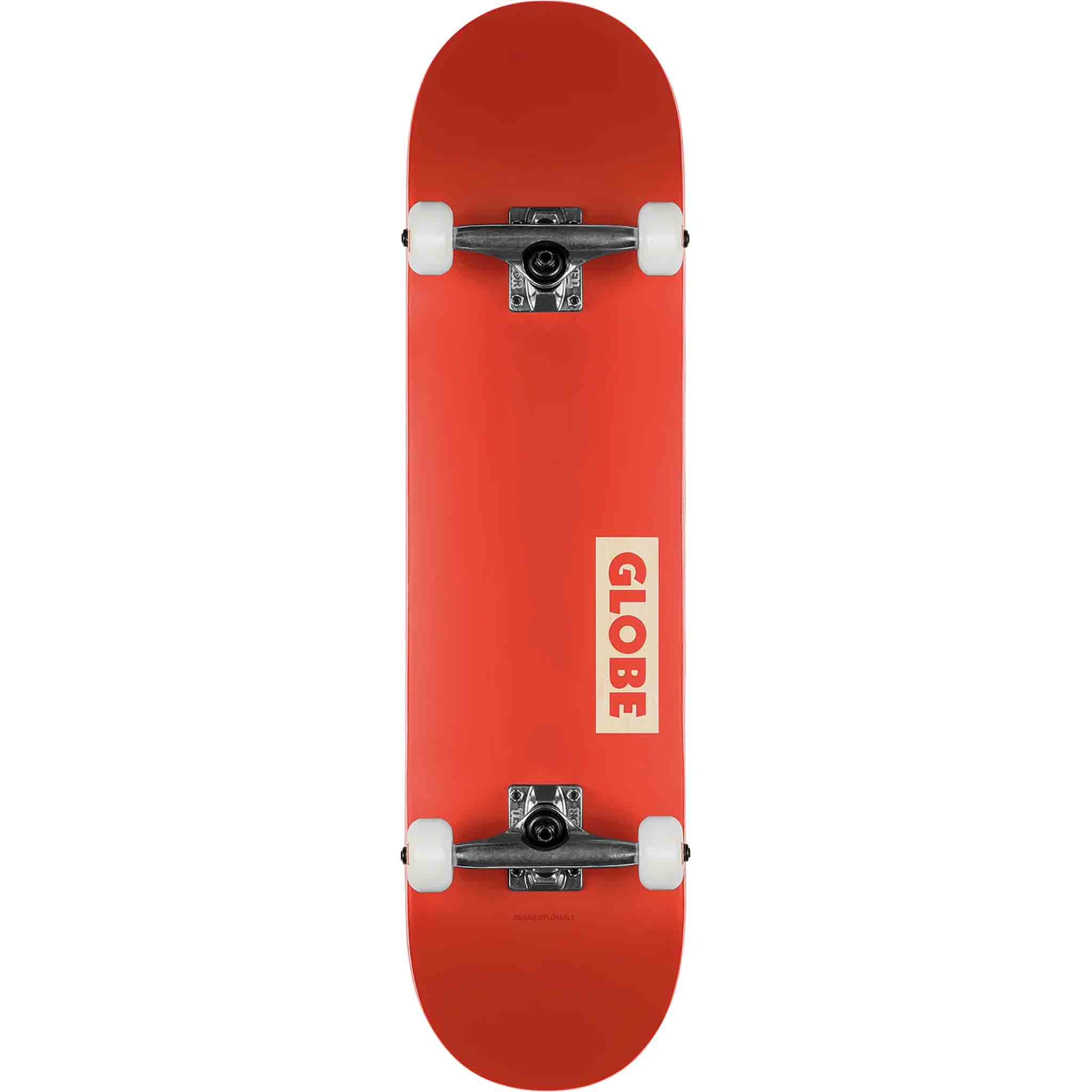 Globe Goodstock Complete Red 7.75" Skateboard Complete Skateboard Complete