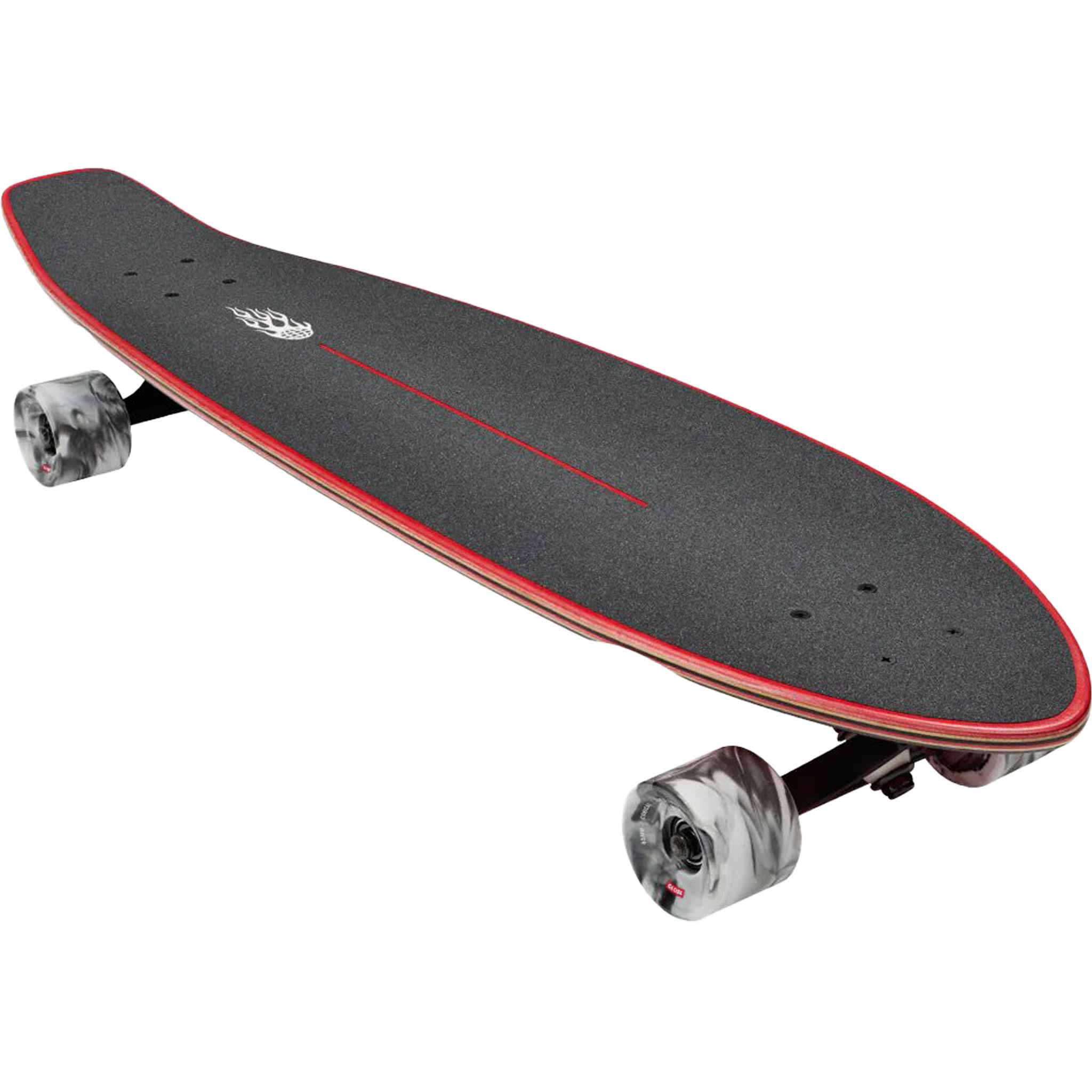 Globe The All Time Red Flames 35" Longboard Complete Longboard Complete