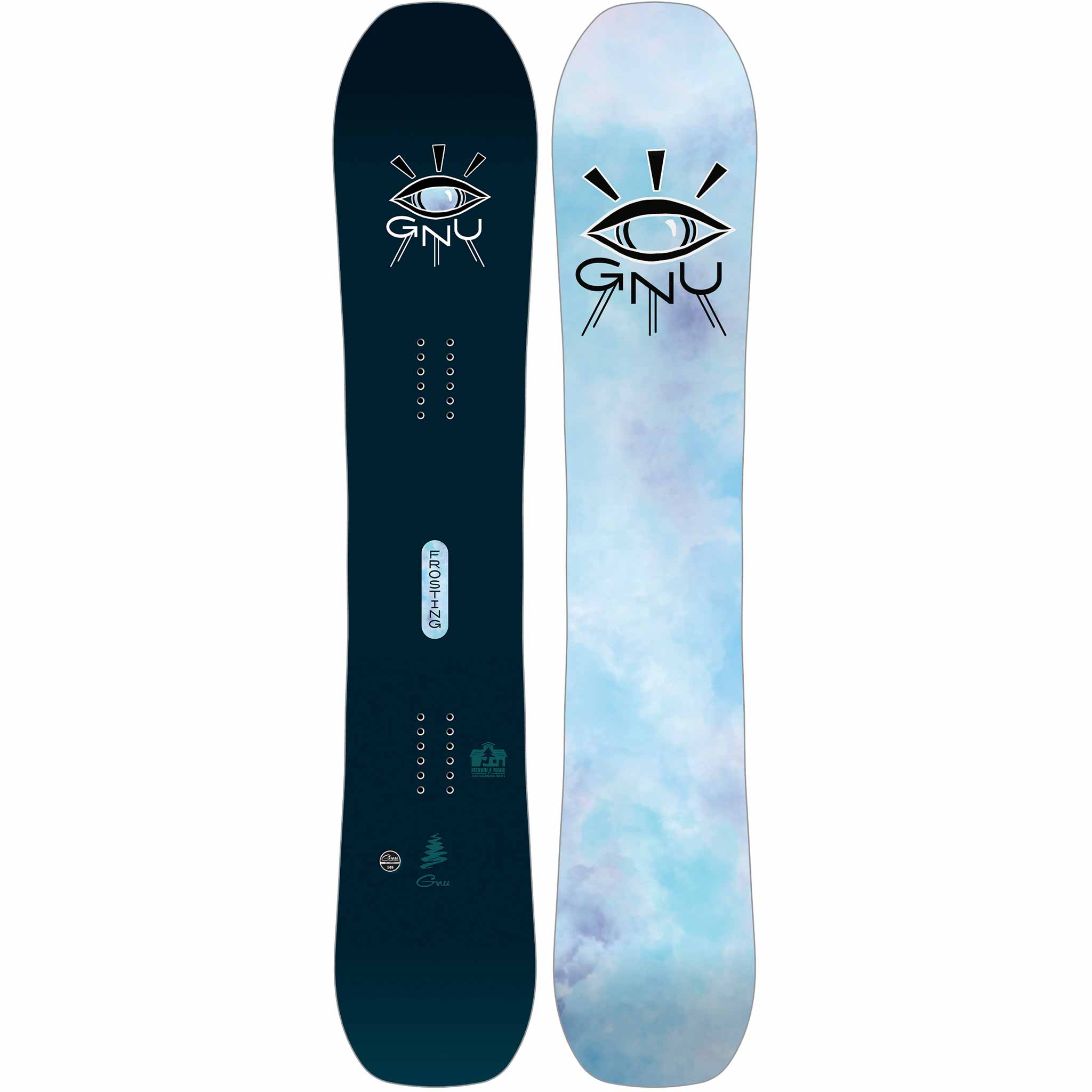 GNU Womens Frosting Snowboard 2026 Women's Snowboard