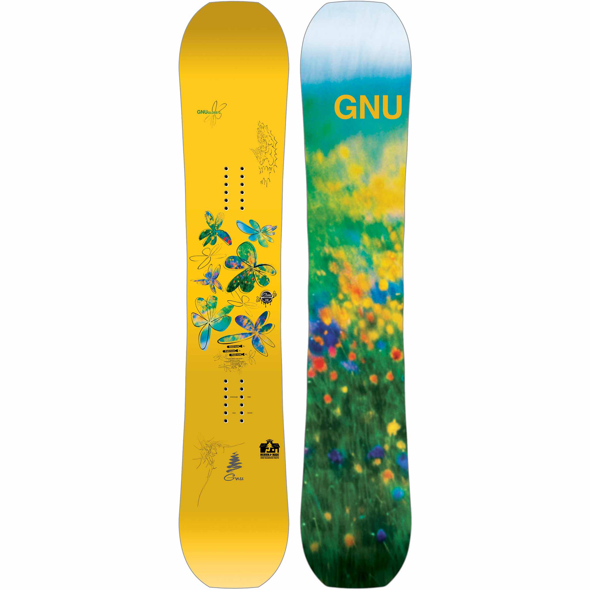 GNU Womens Gloss C Snowboard 2026 Women's Snowboard
