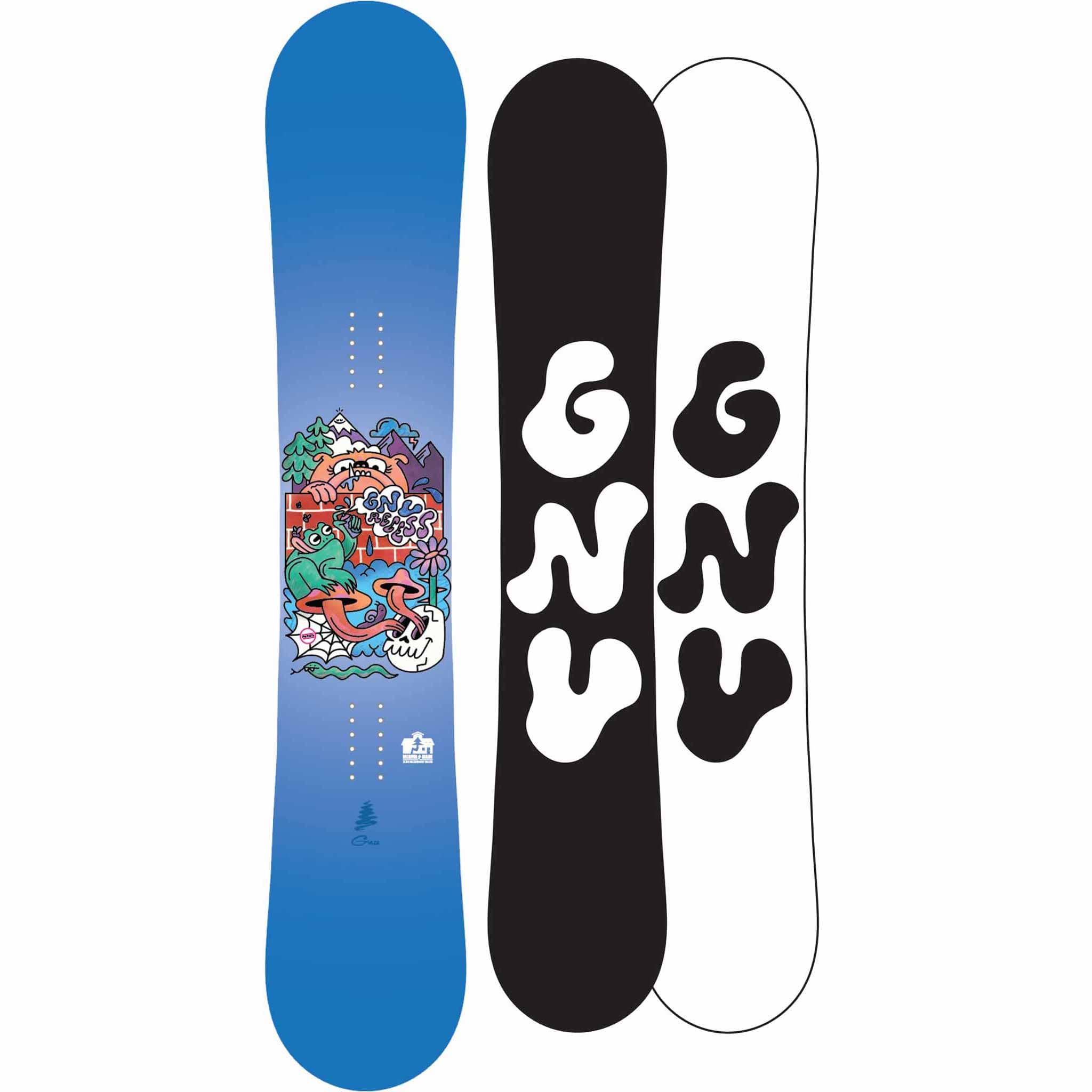 GNU Youth Recess Snowboard Package 2026 Snowboard