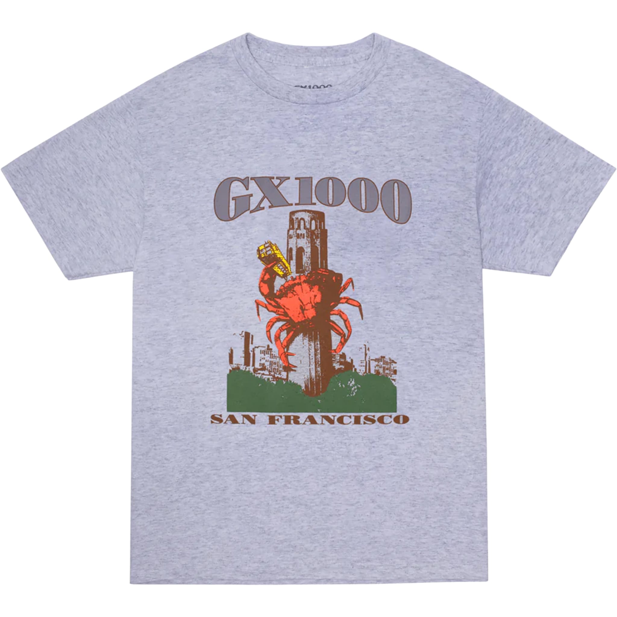 GX1000 Crab T-Shirt Heather Grey T Shirt