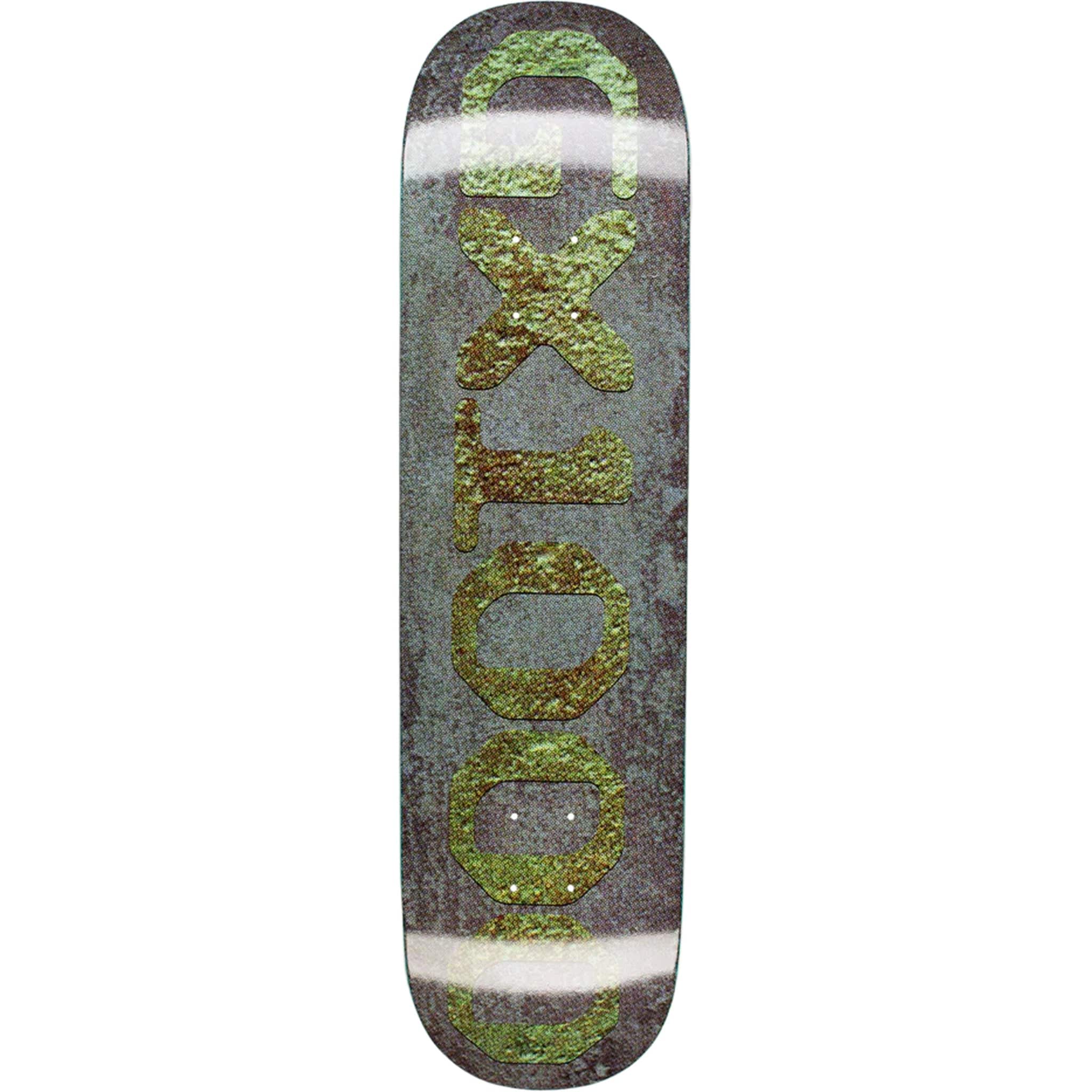 GX1000 OG Logo Patina Bluish Green Skateboard Deck 8.25" Skateboard