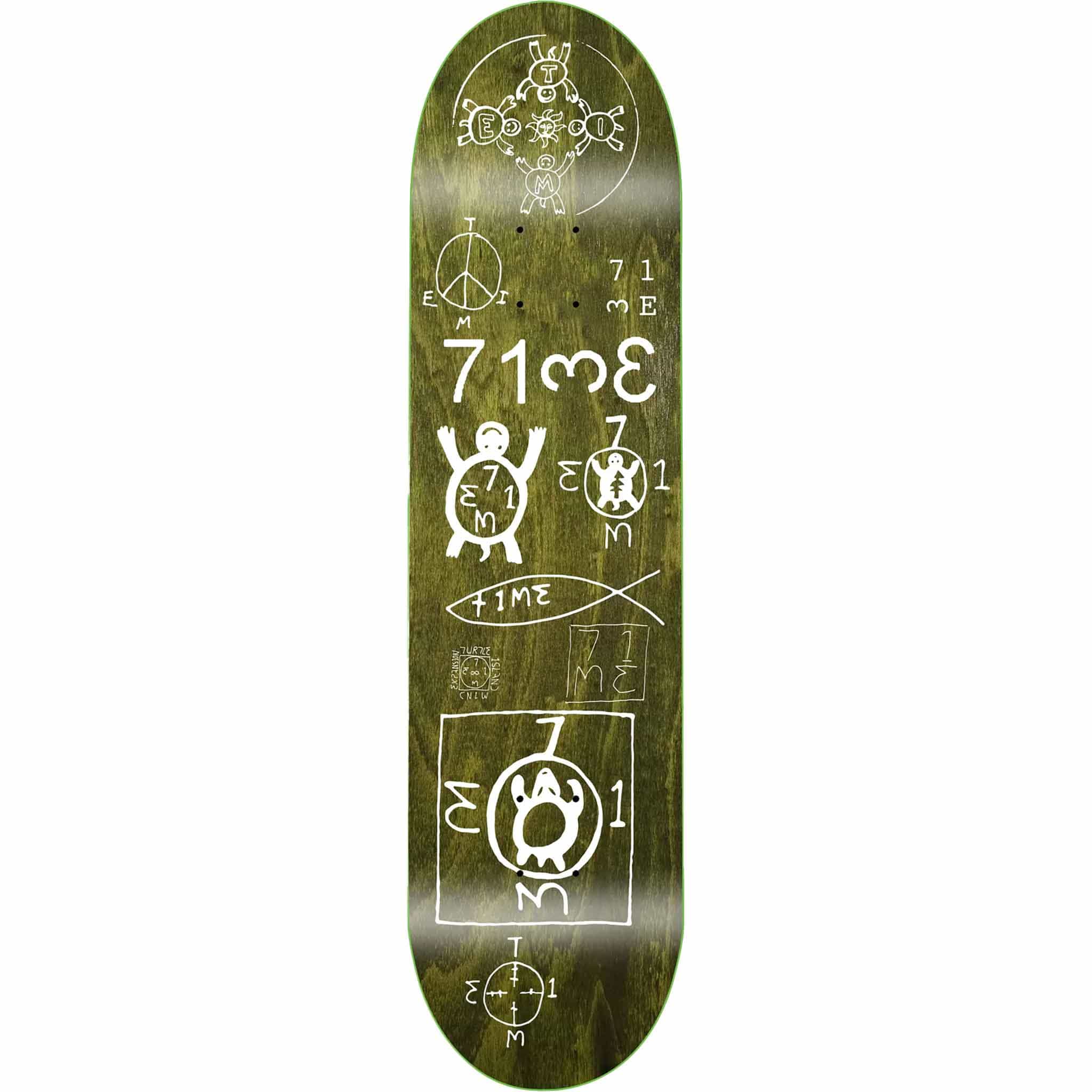 GX1000 Time Test Press 8.25" Skateboard Deck Skateboard