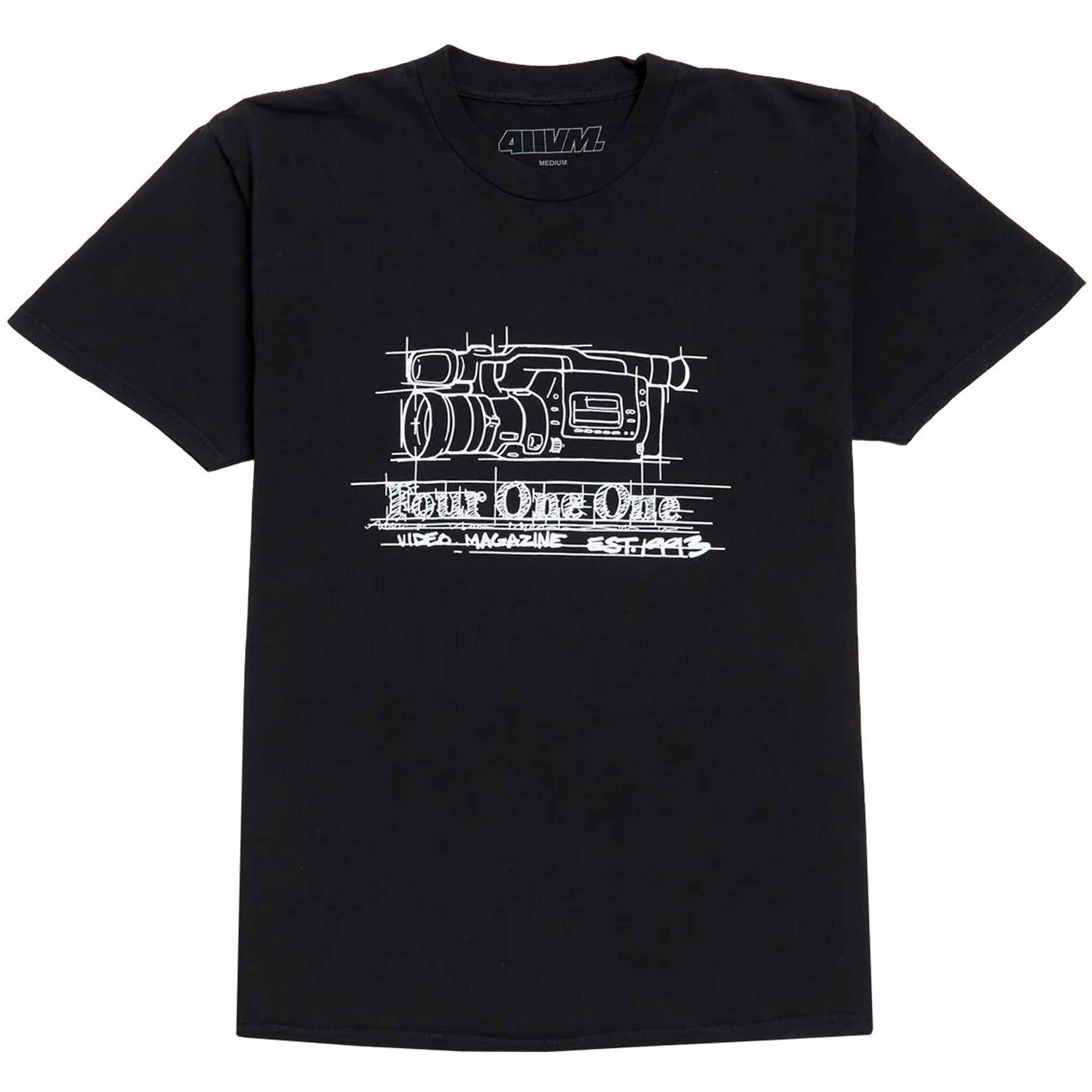 Heritage 411 VX Tee Black T Shirt