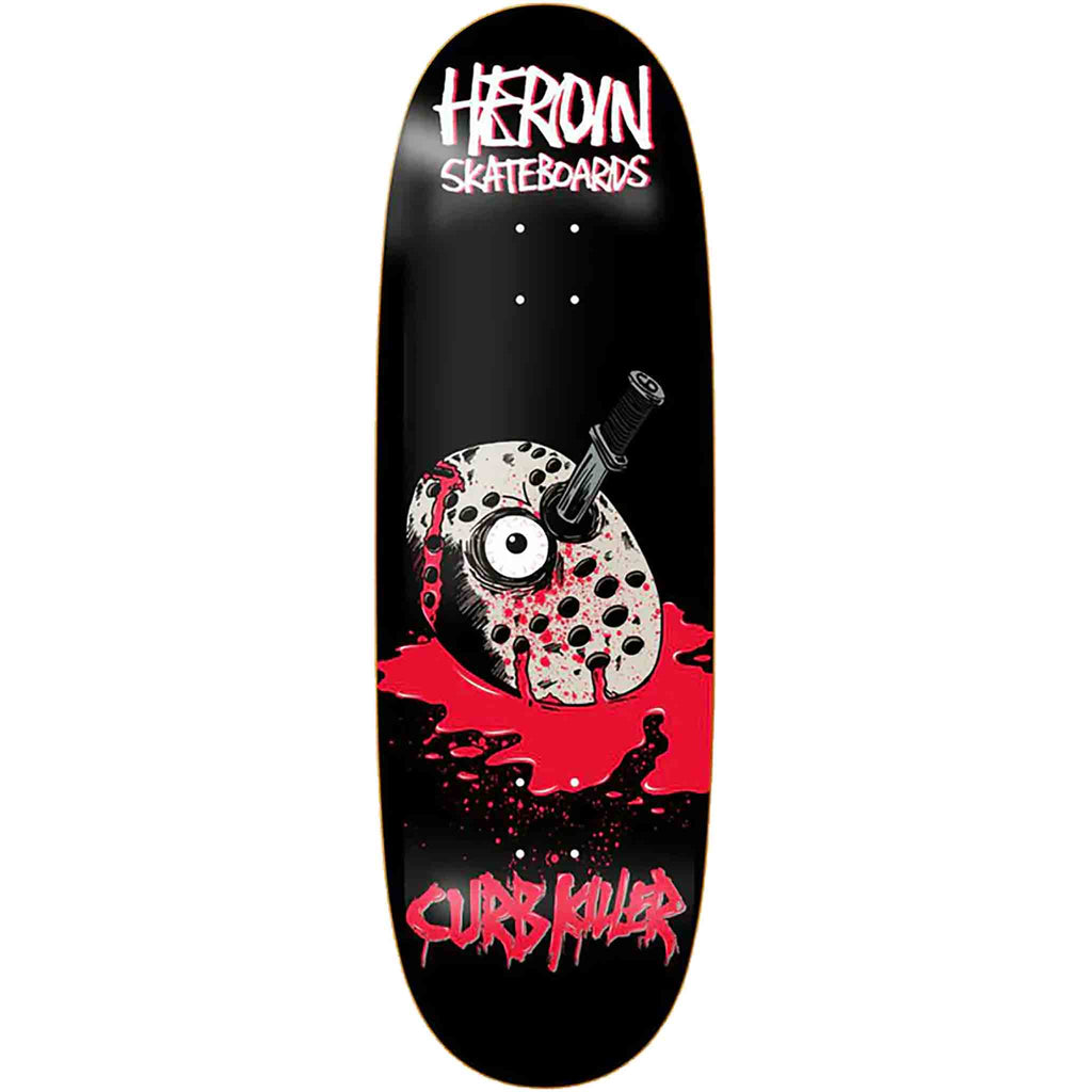 Heroin Curb Killer 10.0 Skateboard Deck Skateboard