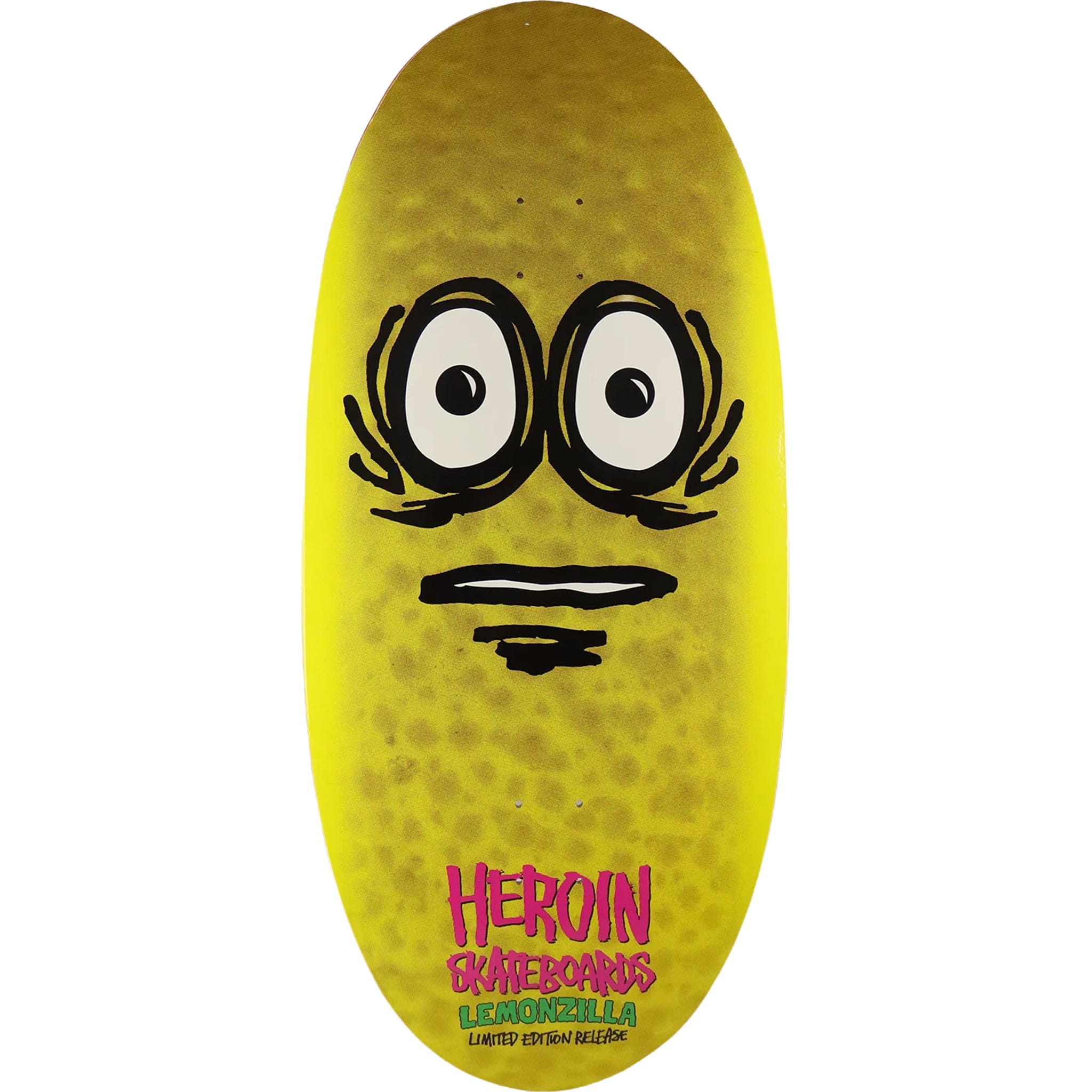 Heroin Lemonzilla Skateboard Deck 13.5" Skateboard